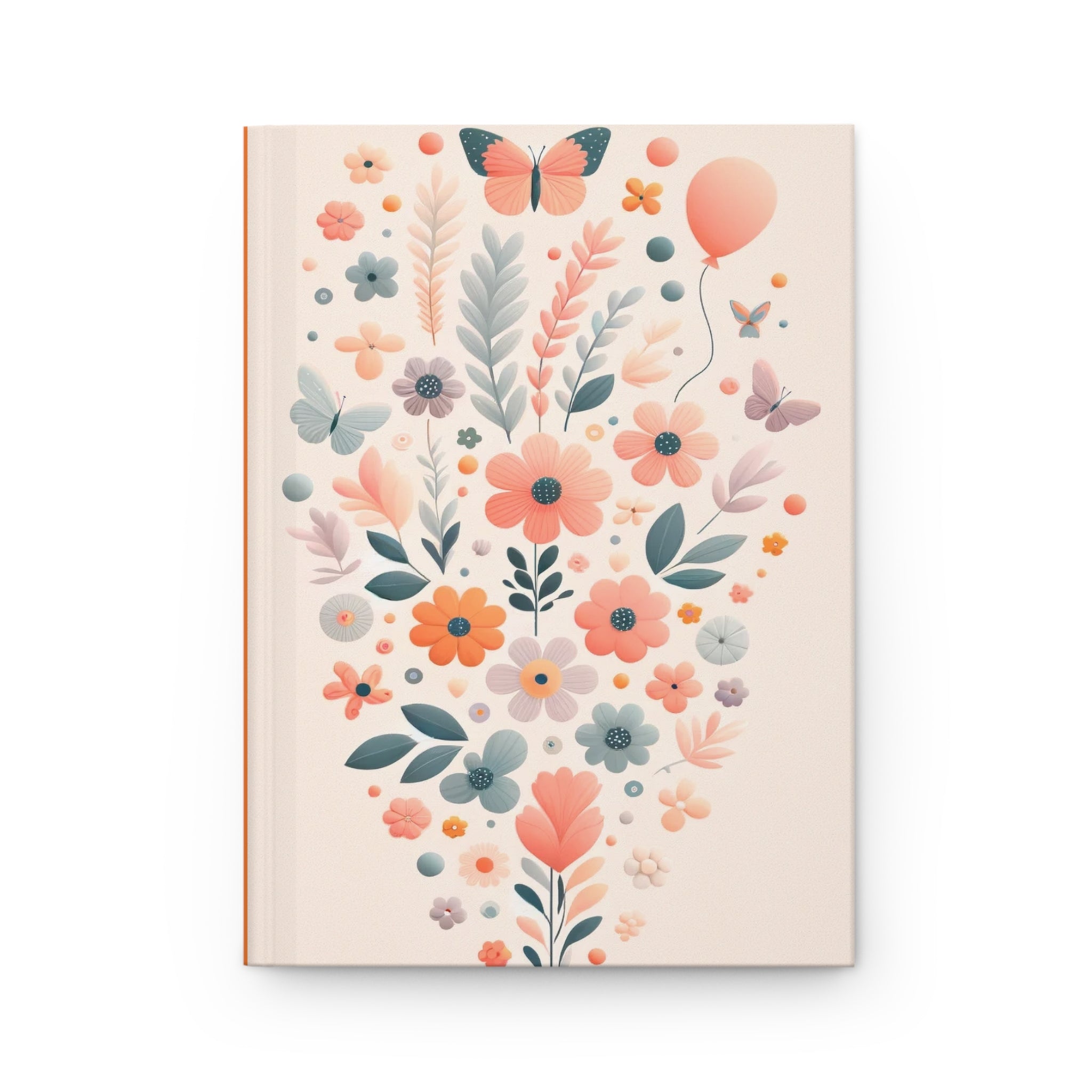 Balloons and butterflies 2 - Hardcover Notebook