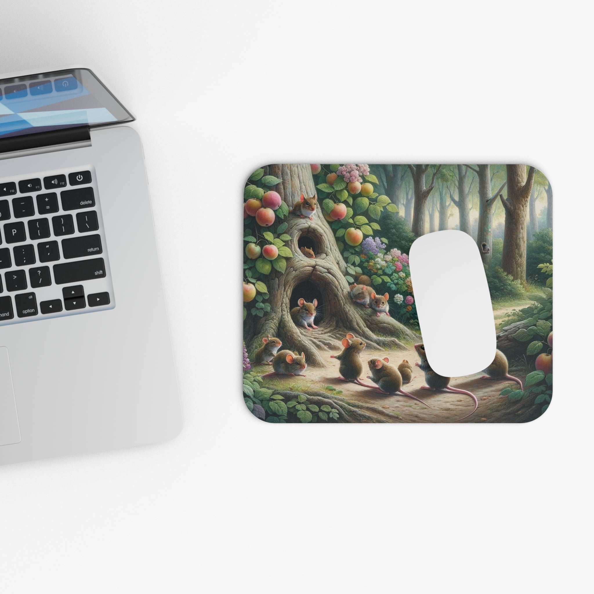 Mice in the forest - Mouse Pad (Rectangle)