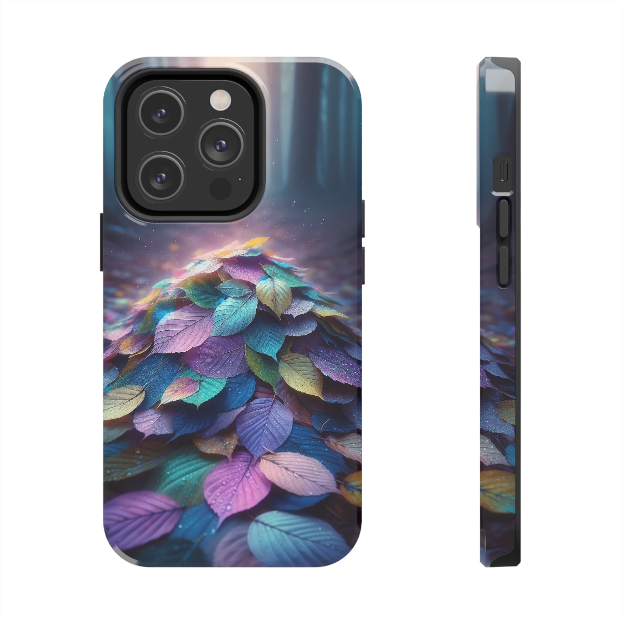 Pile of pastel leaves - Tough Phone Case