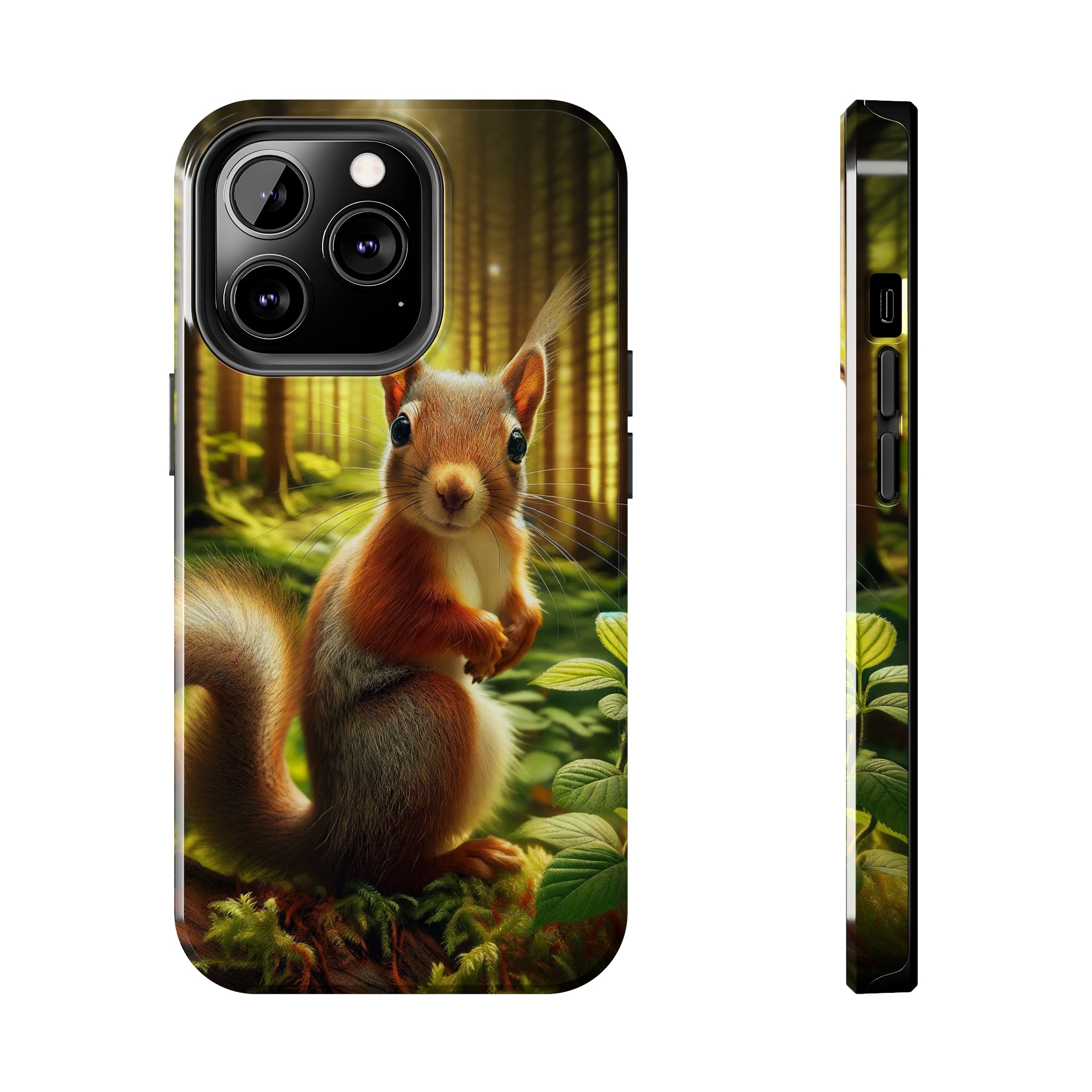 Curious squirrel - Tough Phone Case