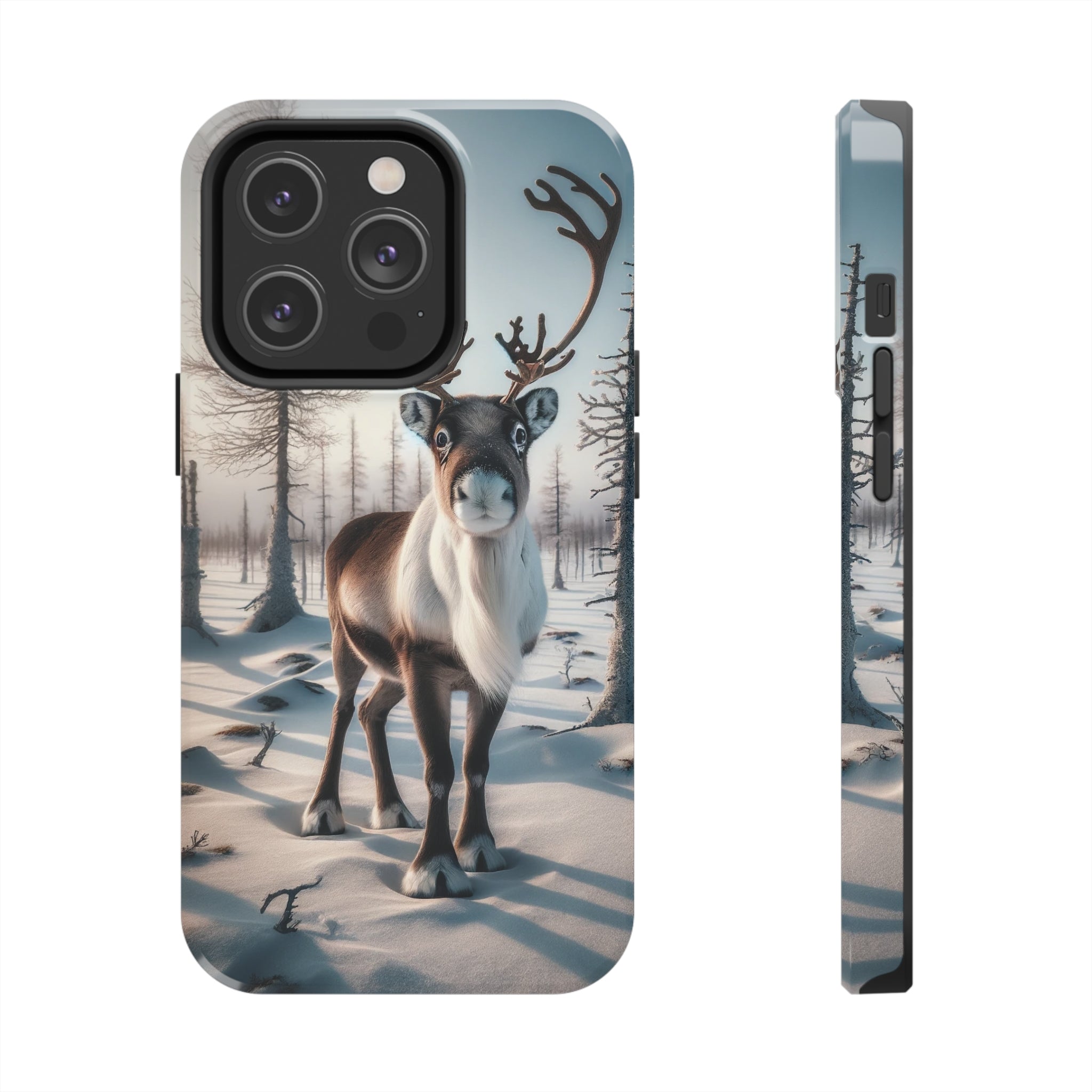 Curious reindeer - Tough Phone Case