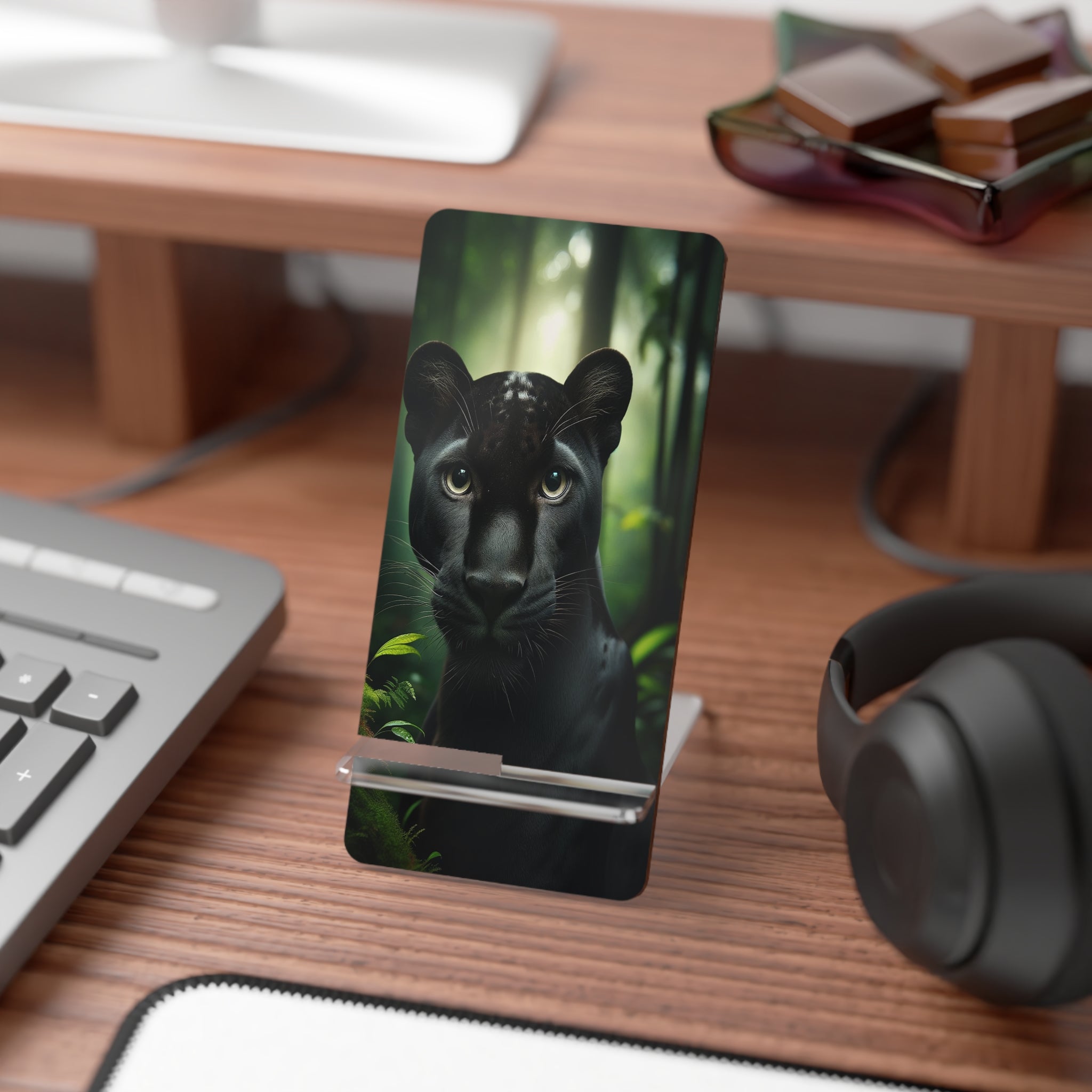 Curious panther - Smartphone Stand