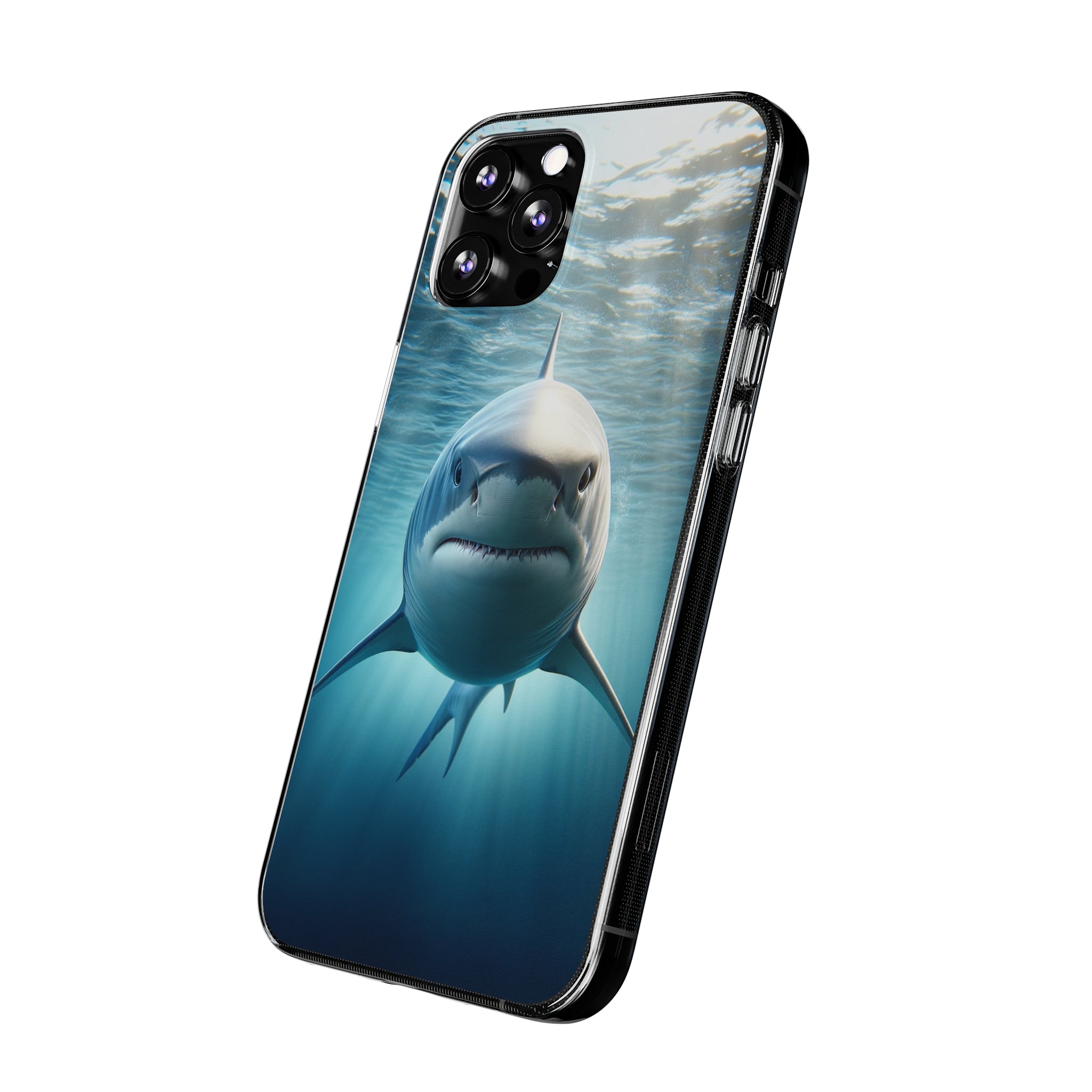 Curious Shark - Soft Phone Case