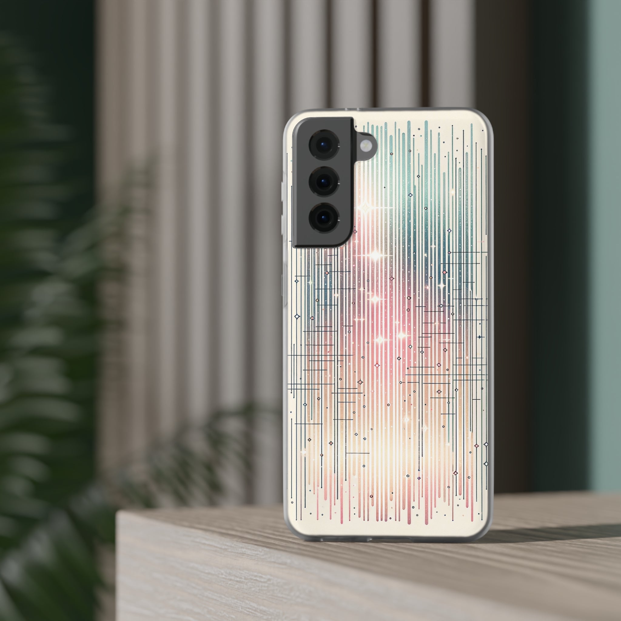 Pastel Lines- Flexi Case (Samsung only)