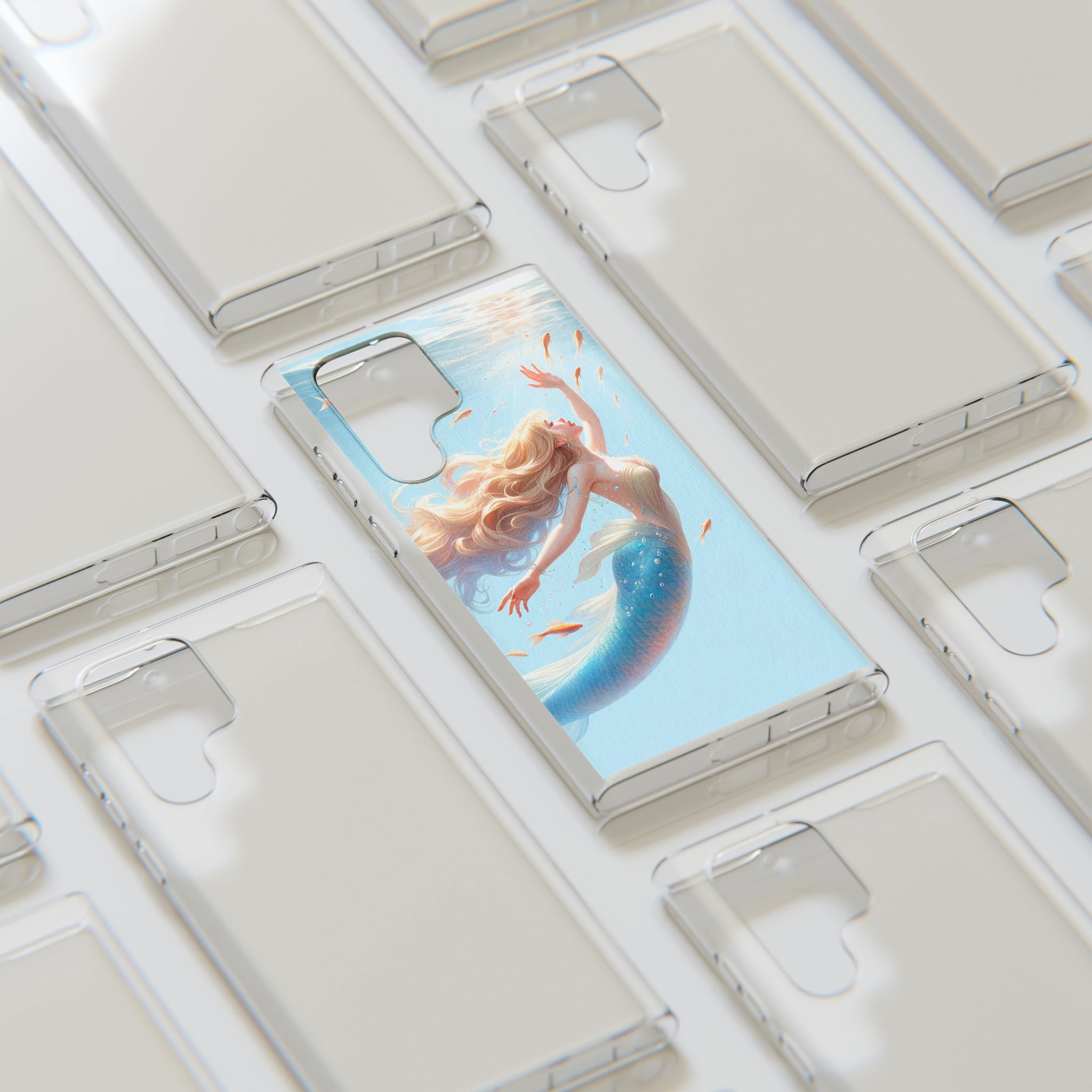 Blond Mermaid - Soft Phone Case