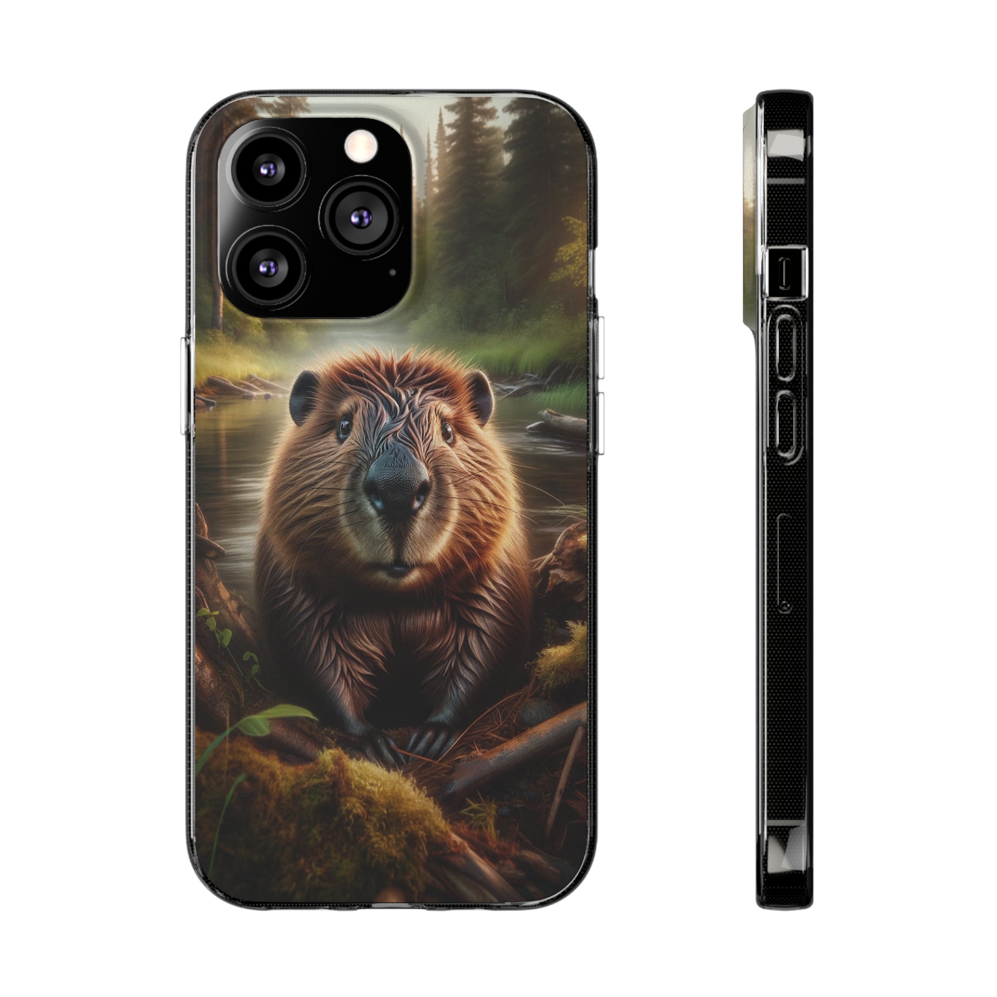 Sad Beaver - Soft Phone Case