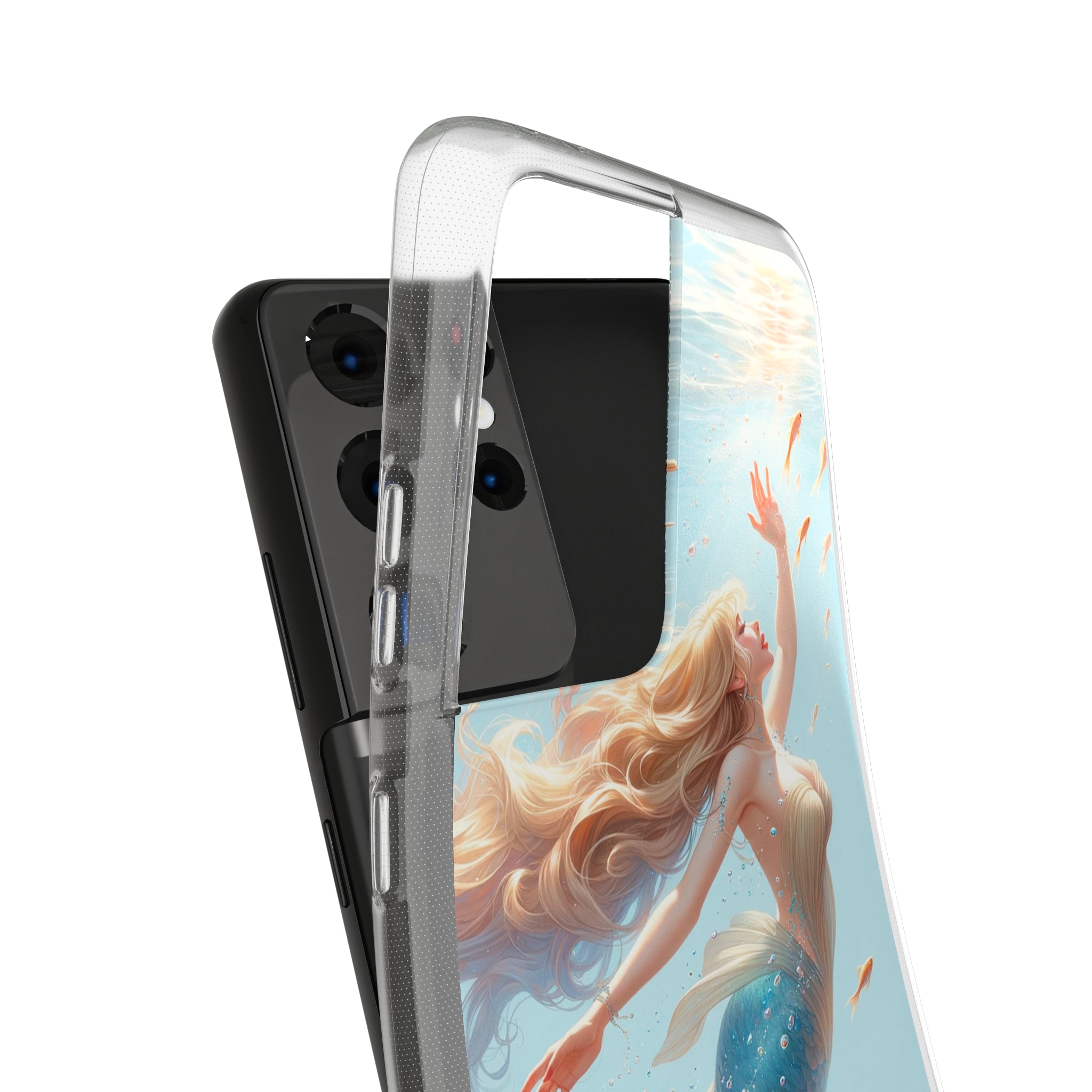 Blond Mermaid - Soft Phone Case