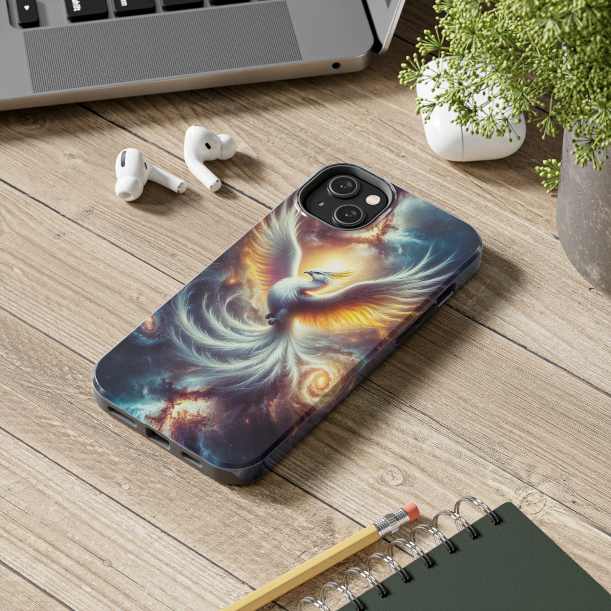 White Phoenix - Tough Phone Case