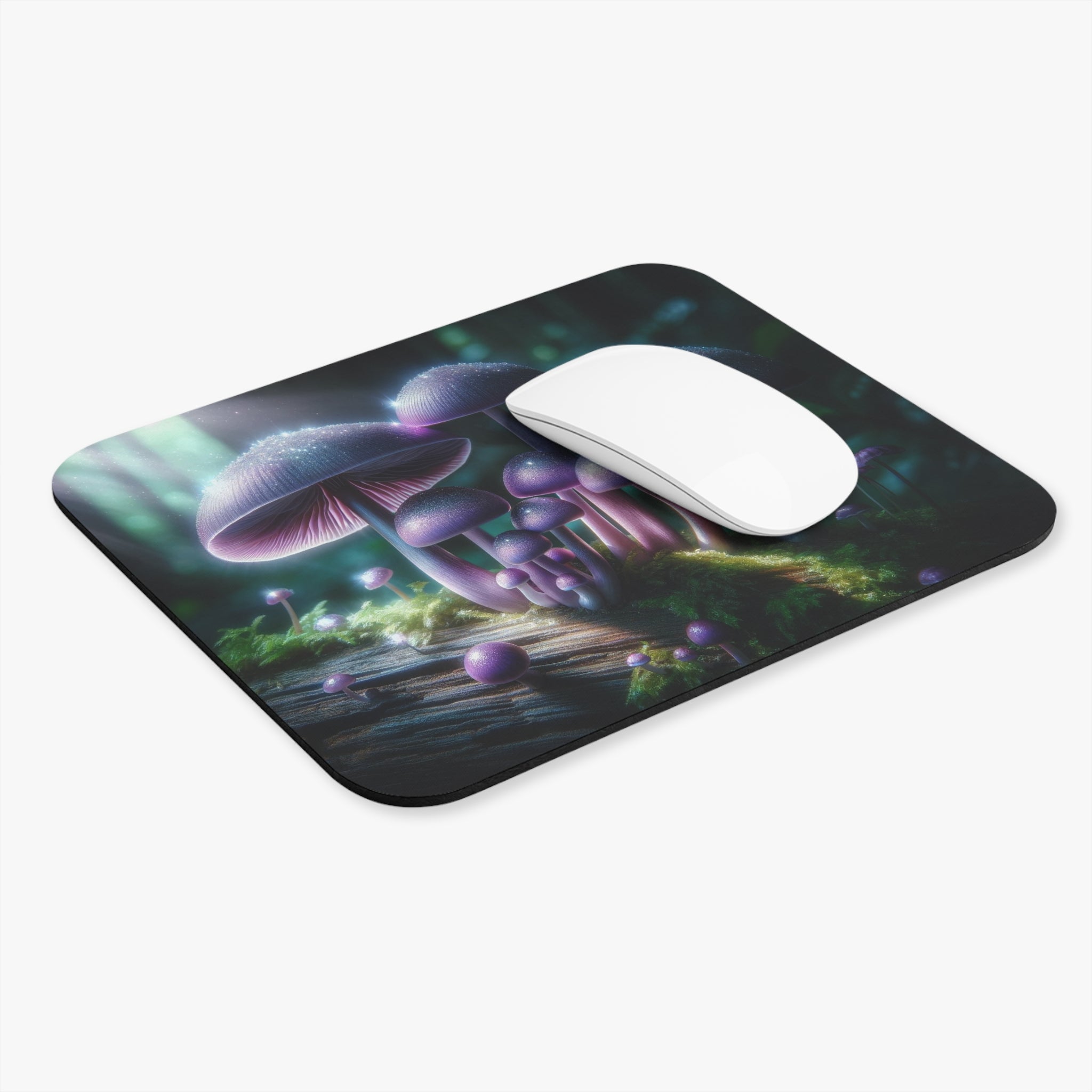 Lavender mushrooms - Mouse Pad (Rectangle)