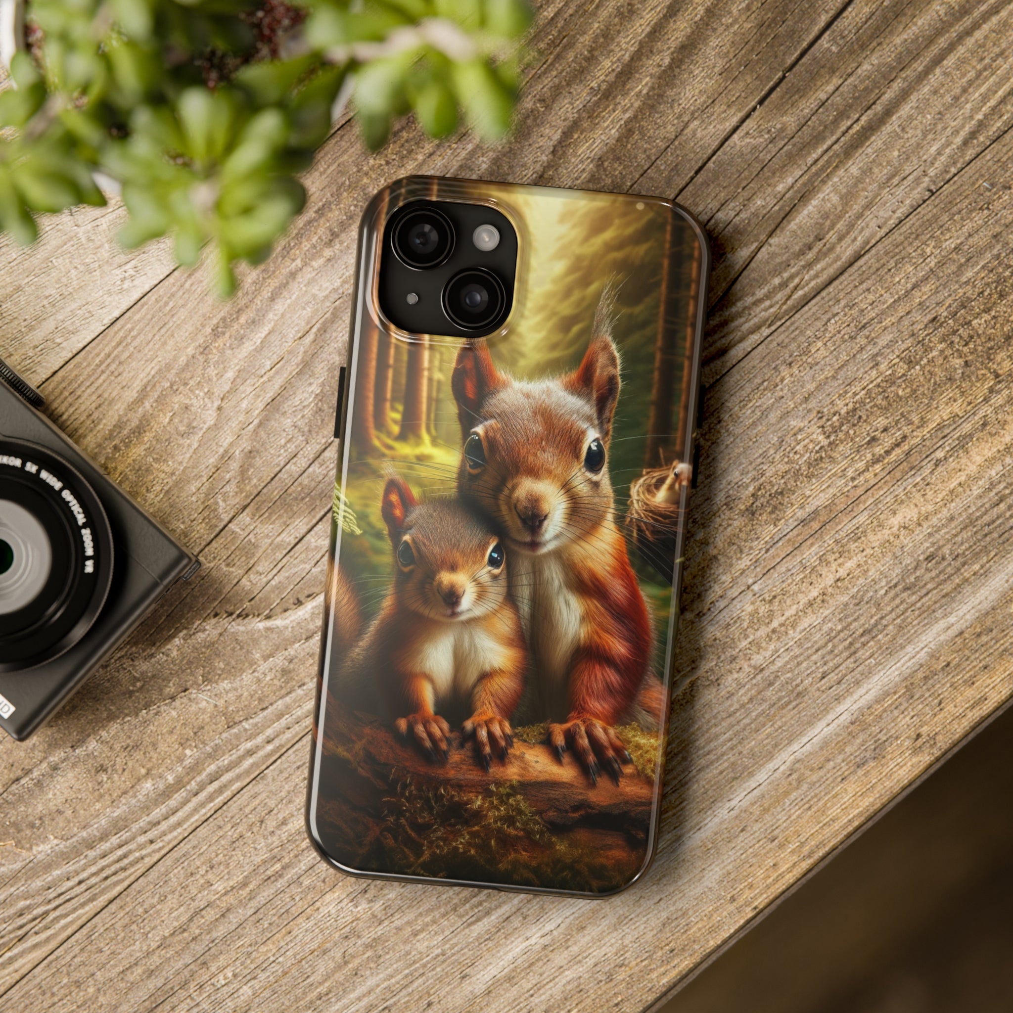 Two squirrels - Tough Phone Case