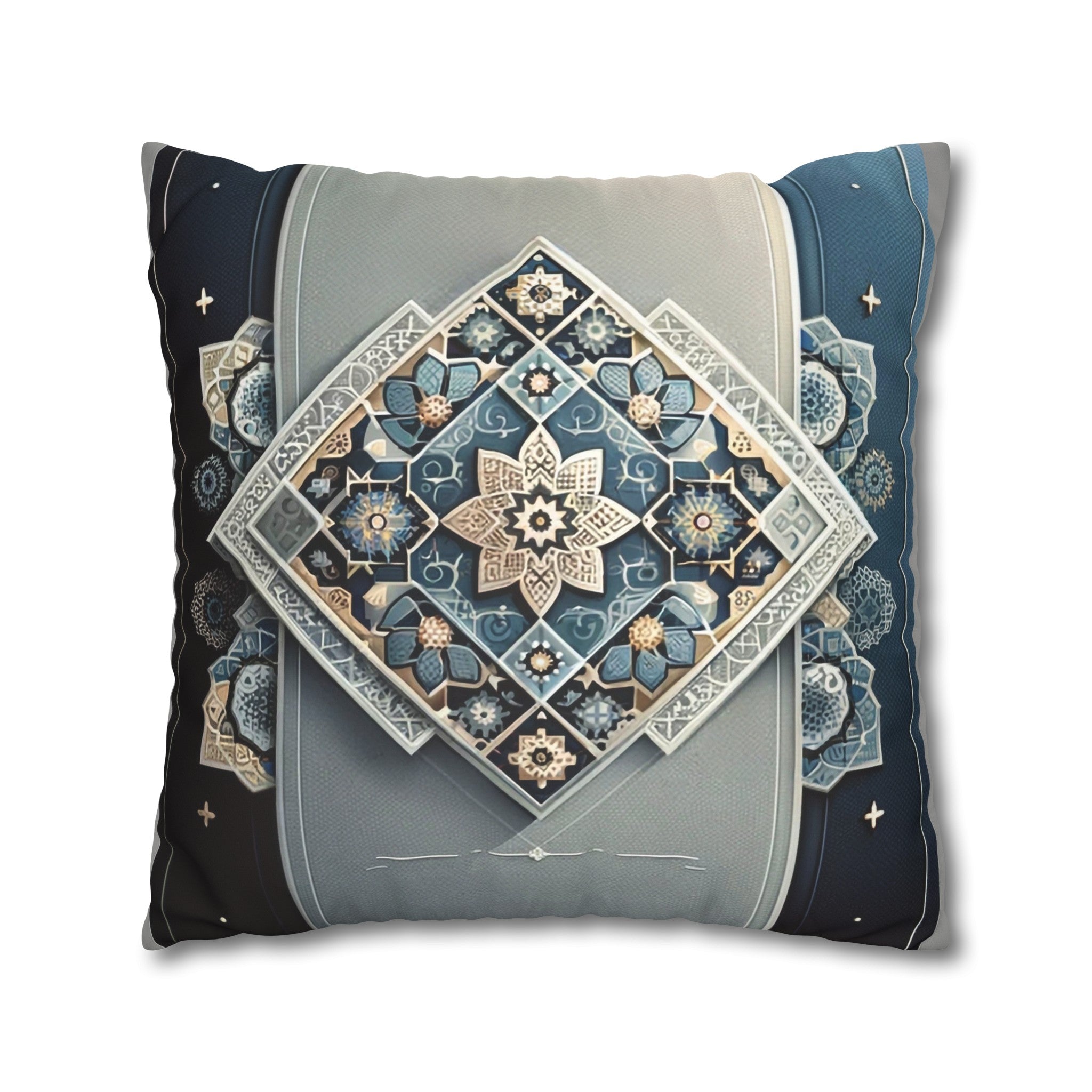 Islamic Art (7) - Suede Square Pillowcase