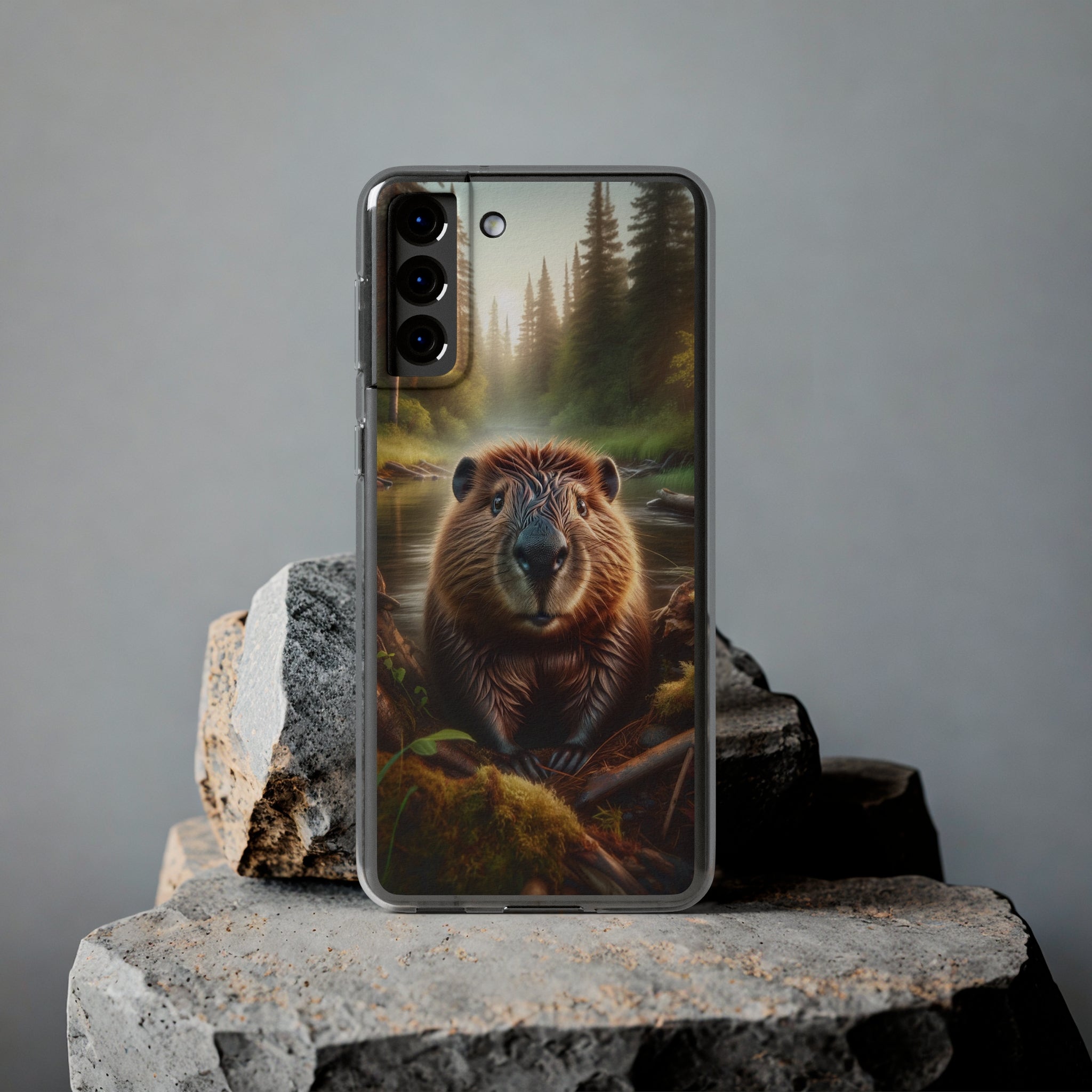 Sad Beaver - Soft Phone Case