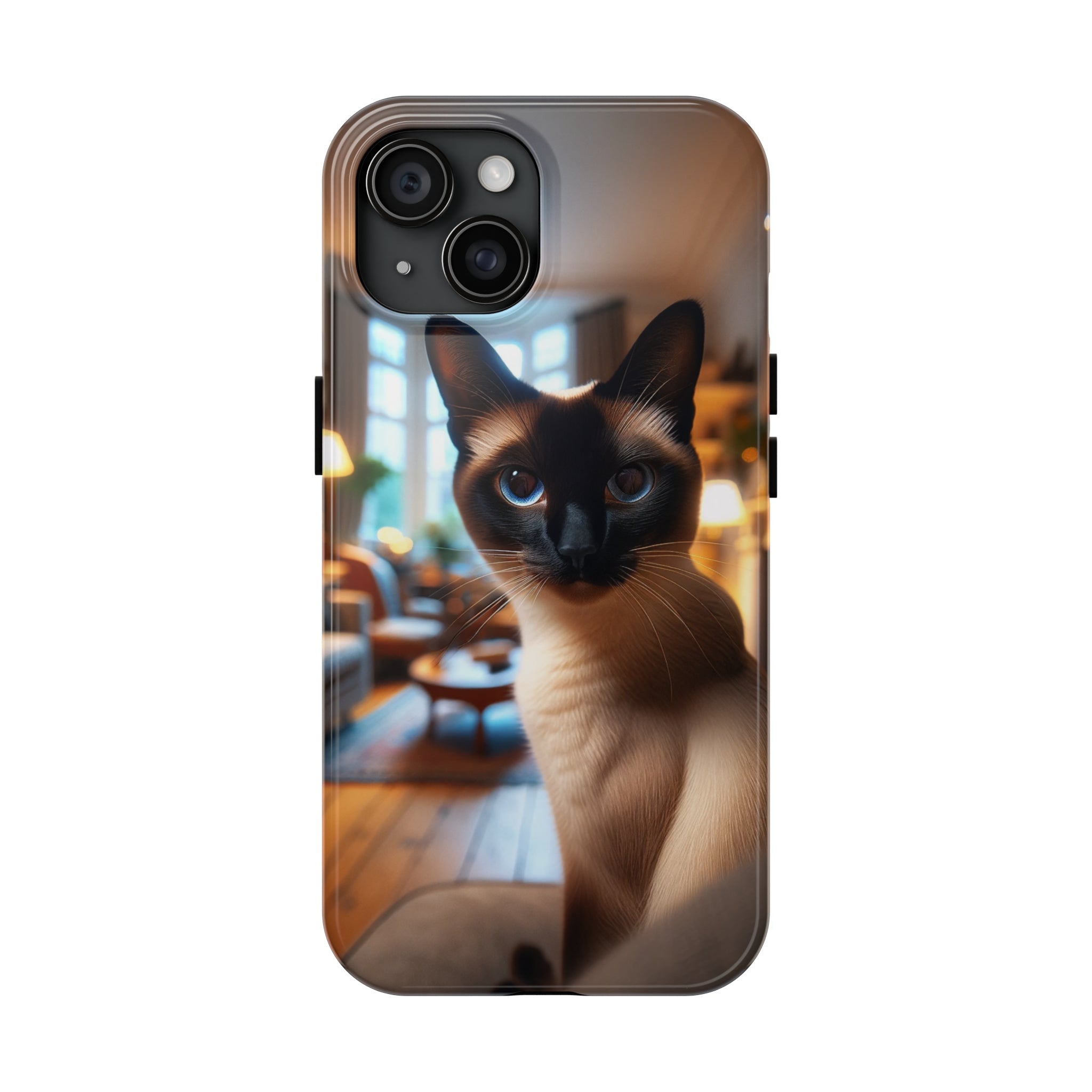 Curious cat - Tough Phone Case