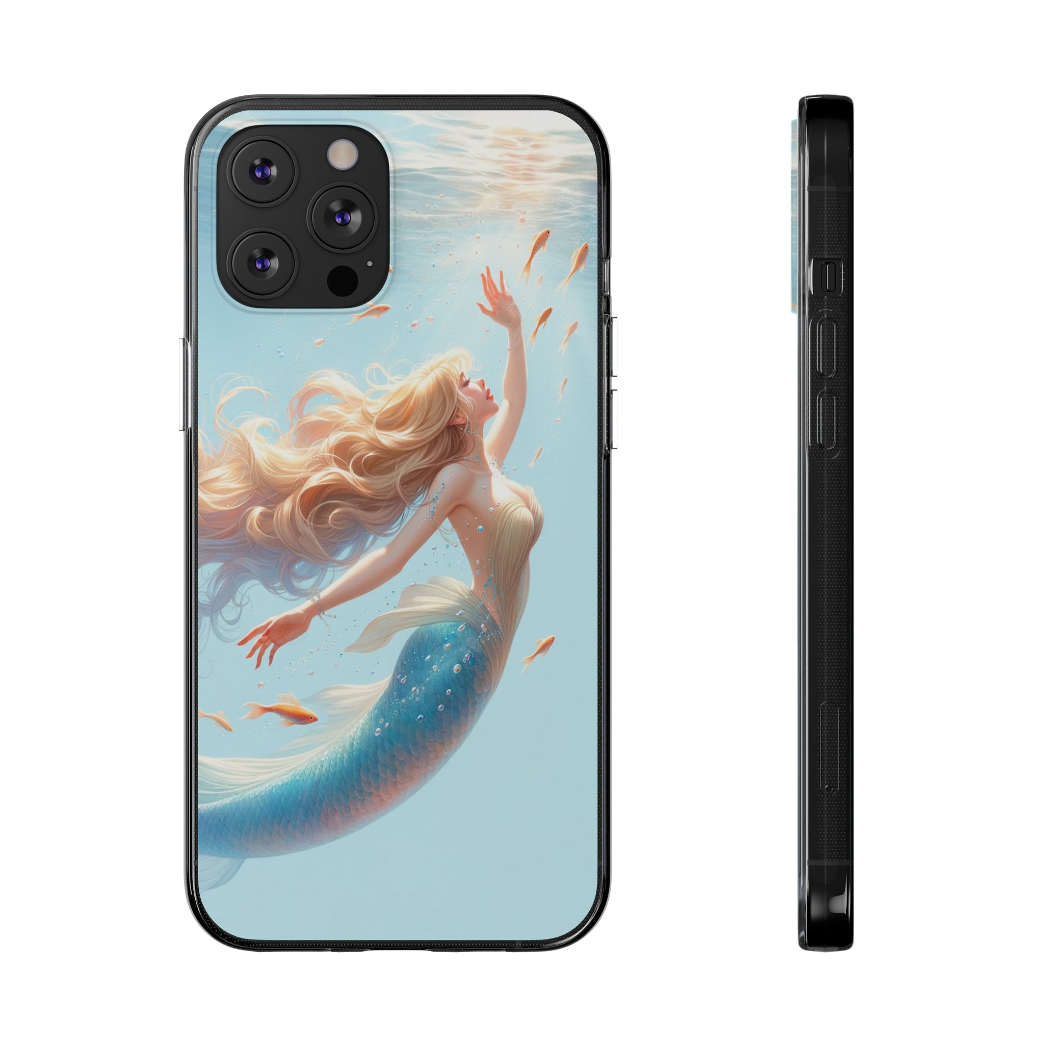 Blond Mermaid - Soft Phone Case