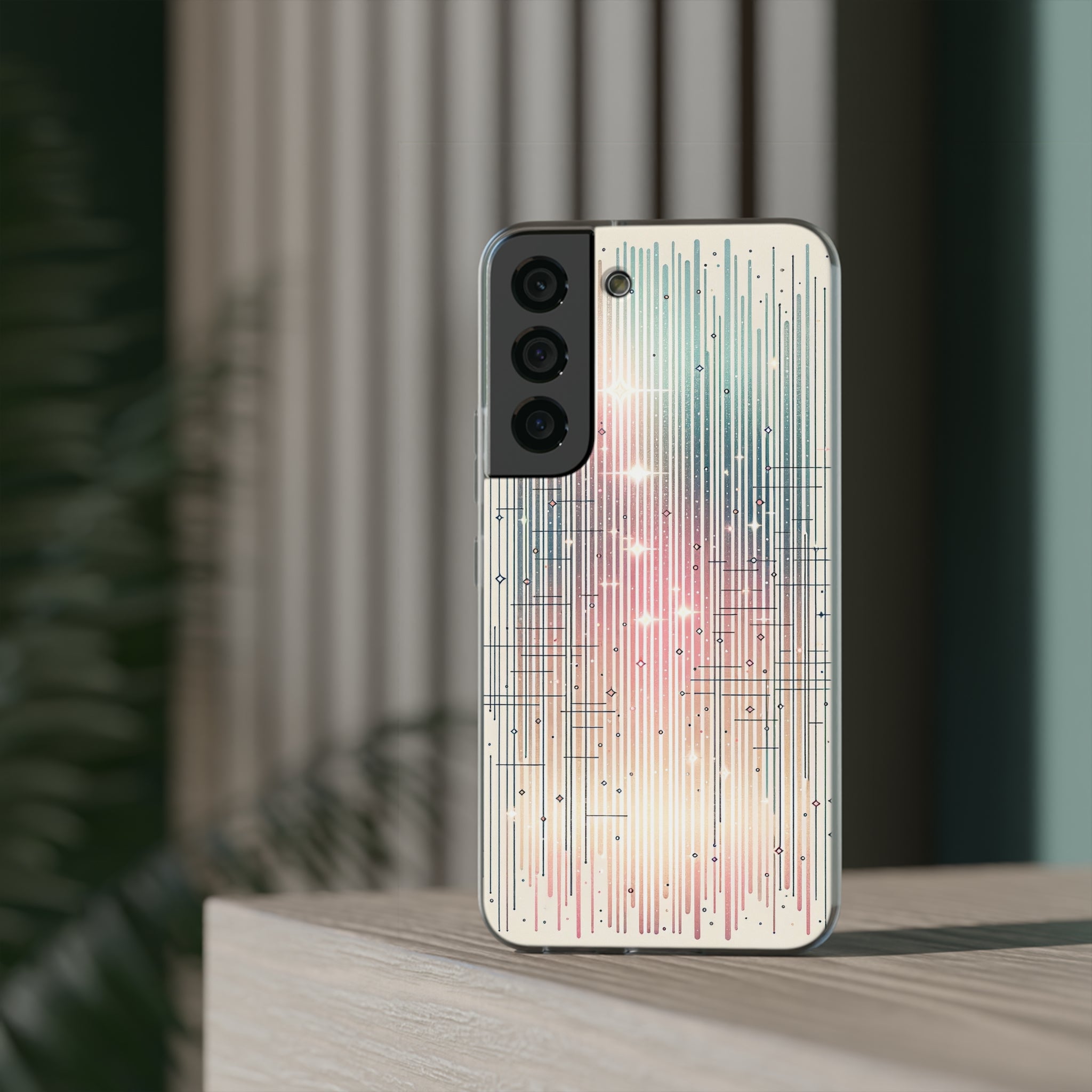 Pastel Lines- Flexi Case (Samsung only)