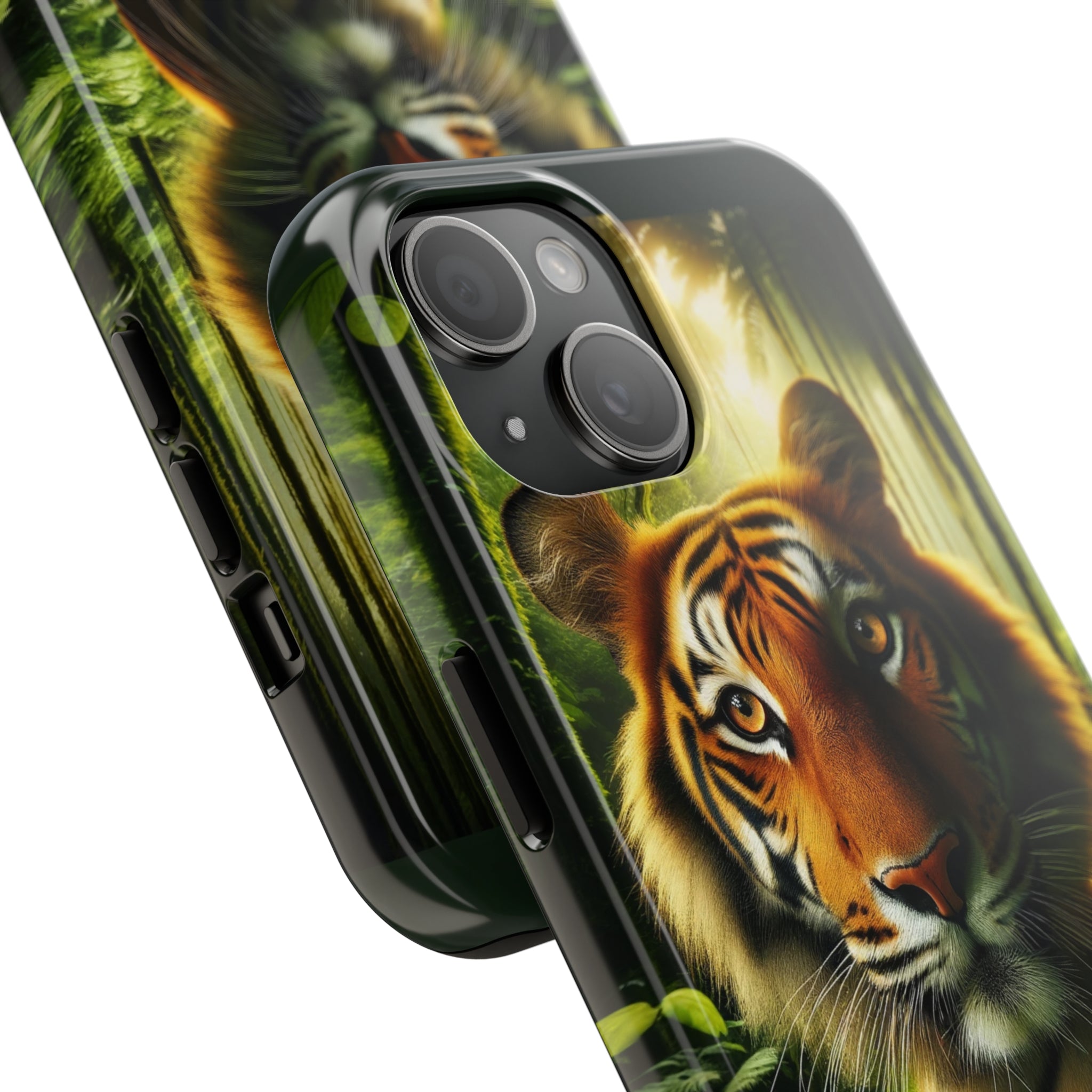 Curious Tiger - Tough Phone Case