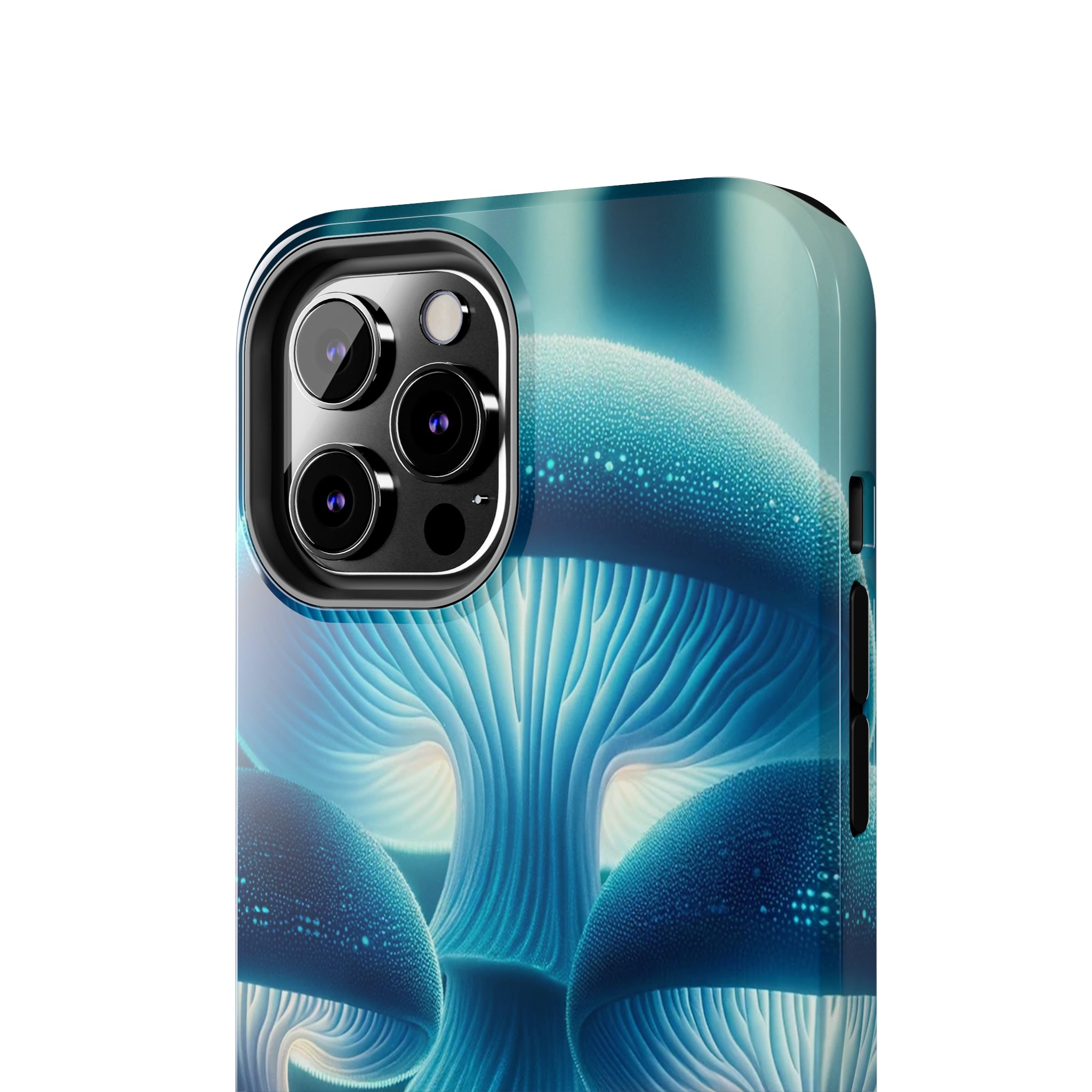 Blue Mushrooms - Tough Phone Case