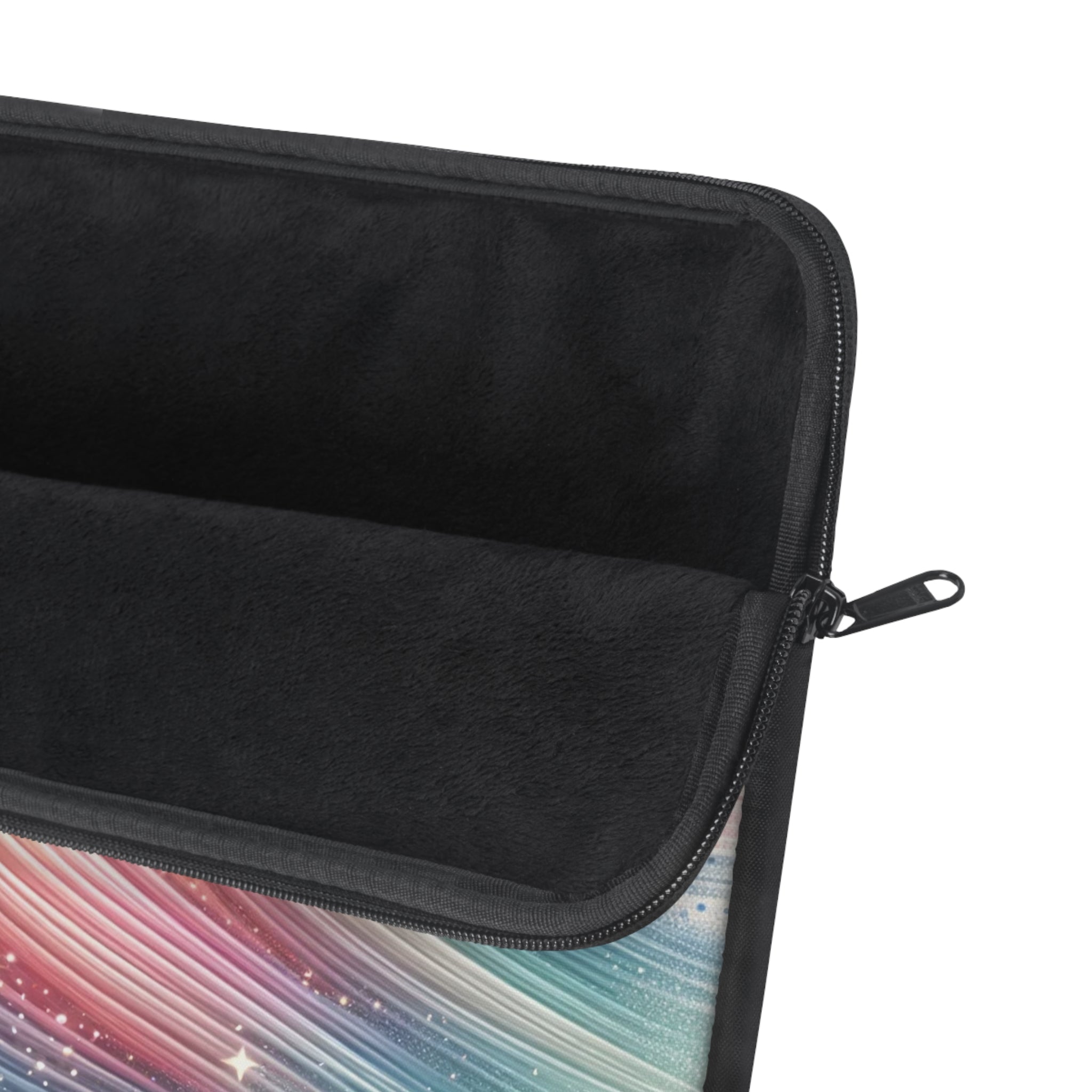 Pastel lines through circle - Laptop Sleeve