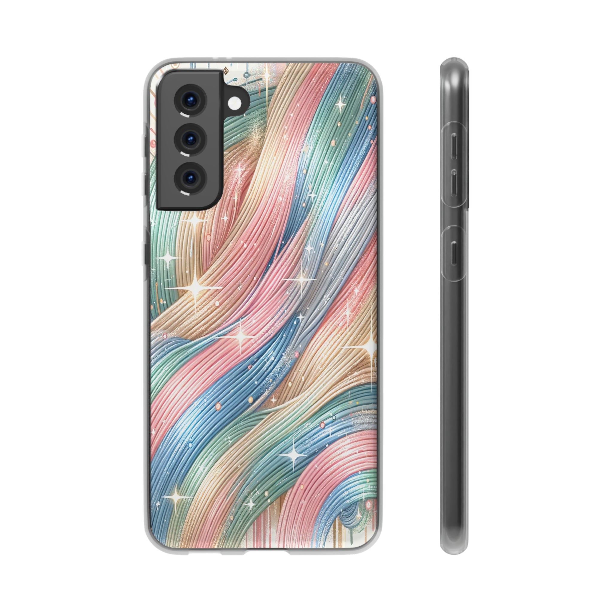 Pastel strokes - Flexi Case (Samsung only)