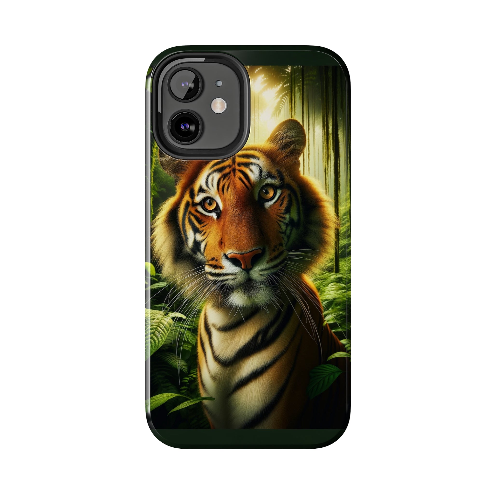 Curious Tiger - Tough Phone Case