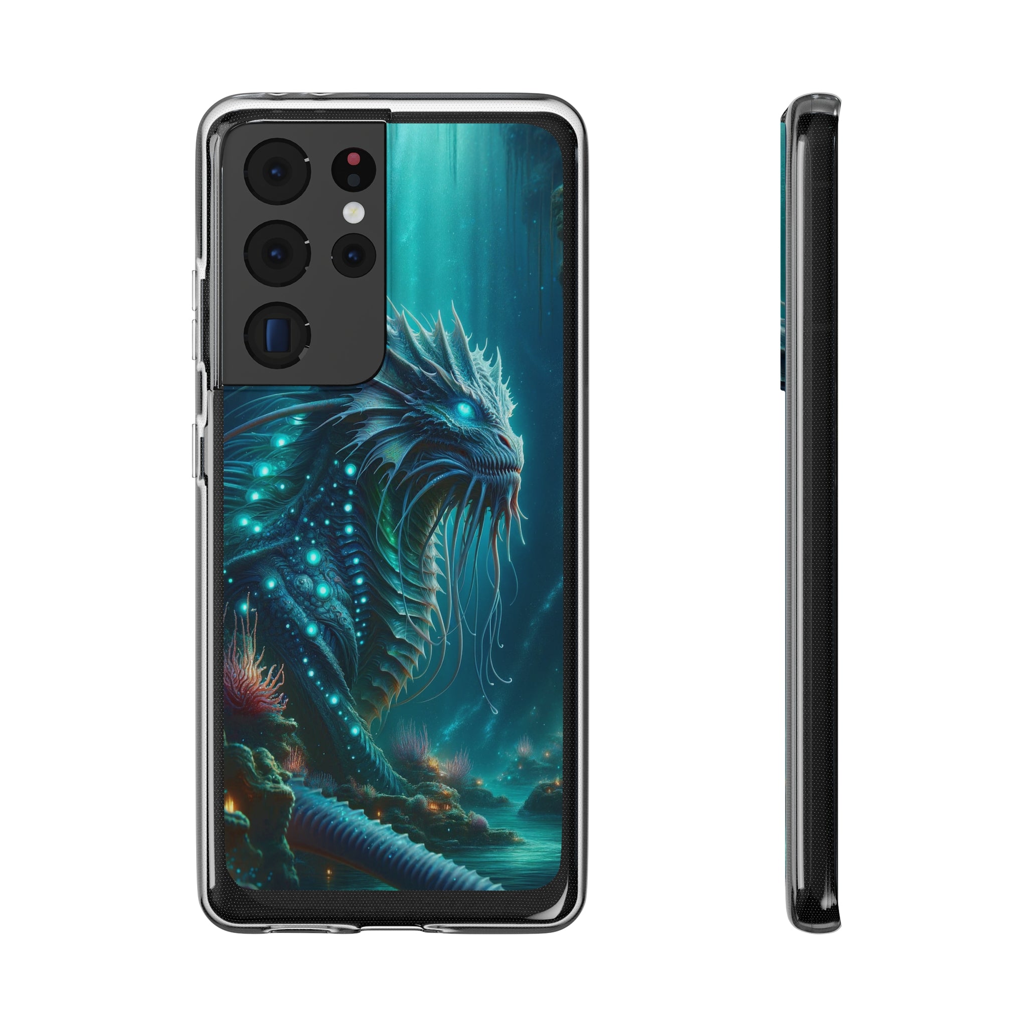 Sea monster - Soft Phone Case