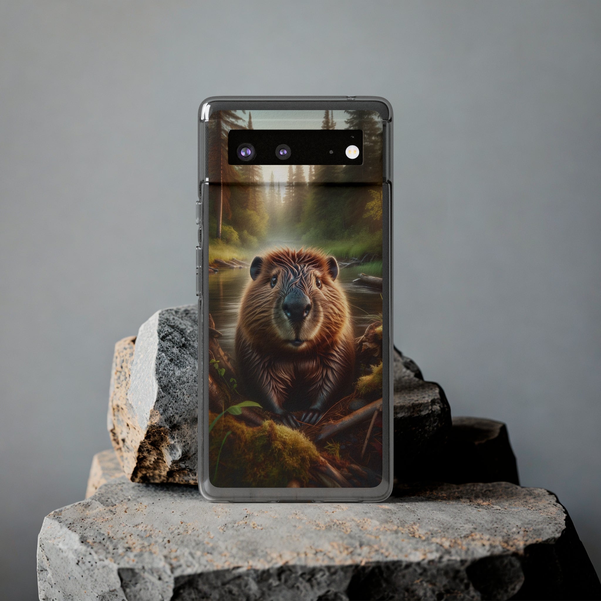 Sad Beaver - Soft Phone Case