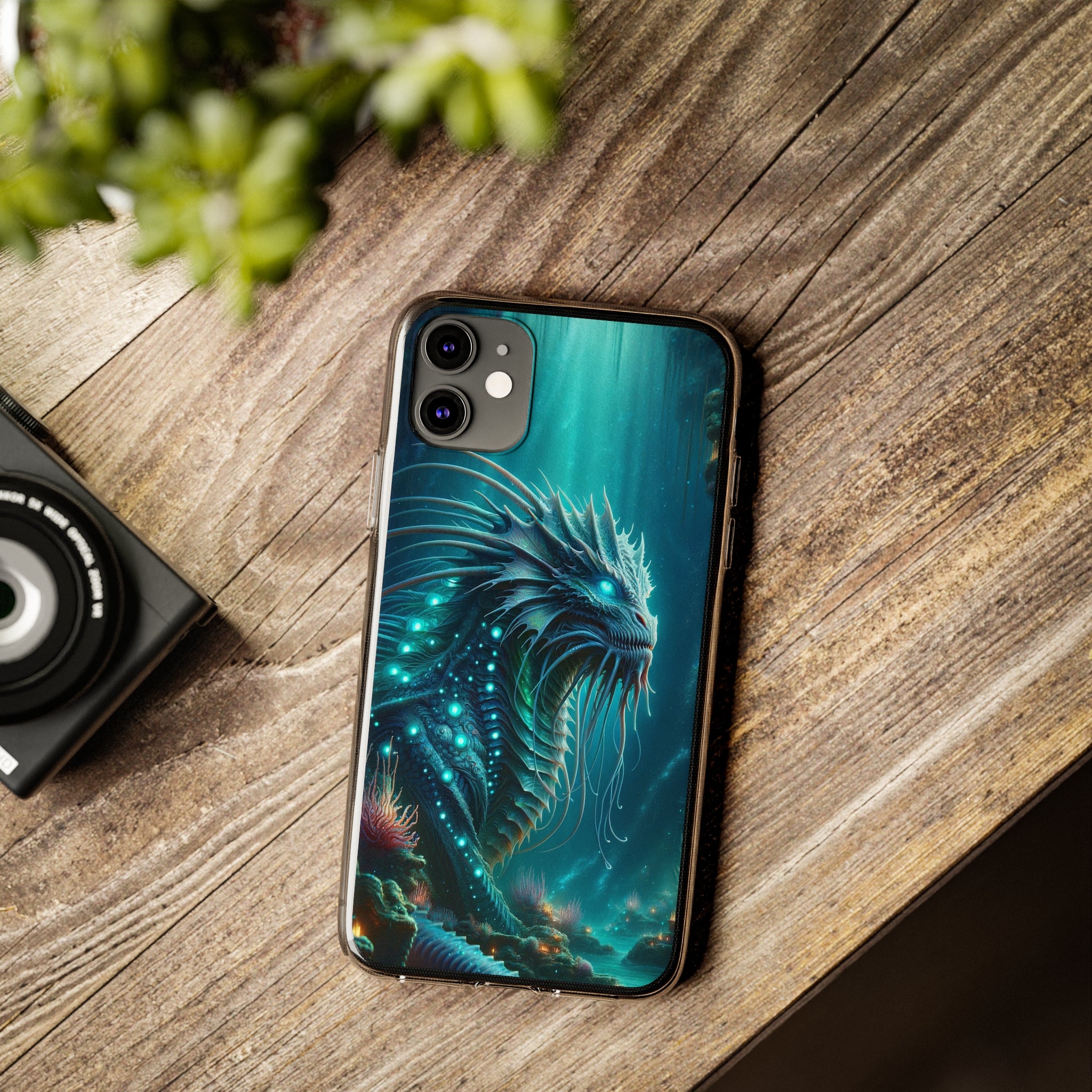 Sea monster - Soft Phone Case