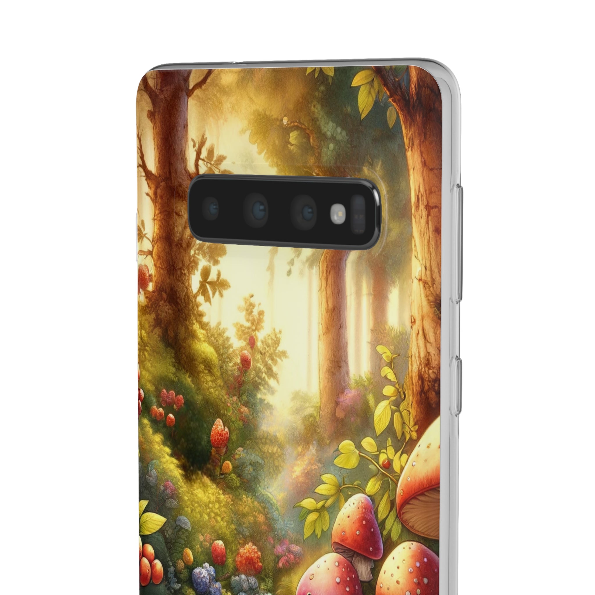 Gnome and mushrooms - Flexi Case (Samsung only)