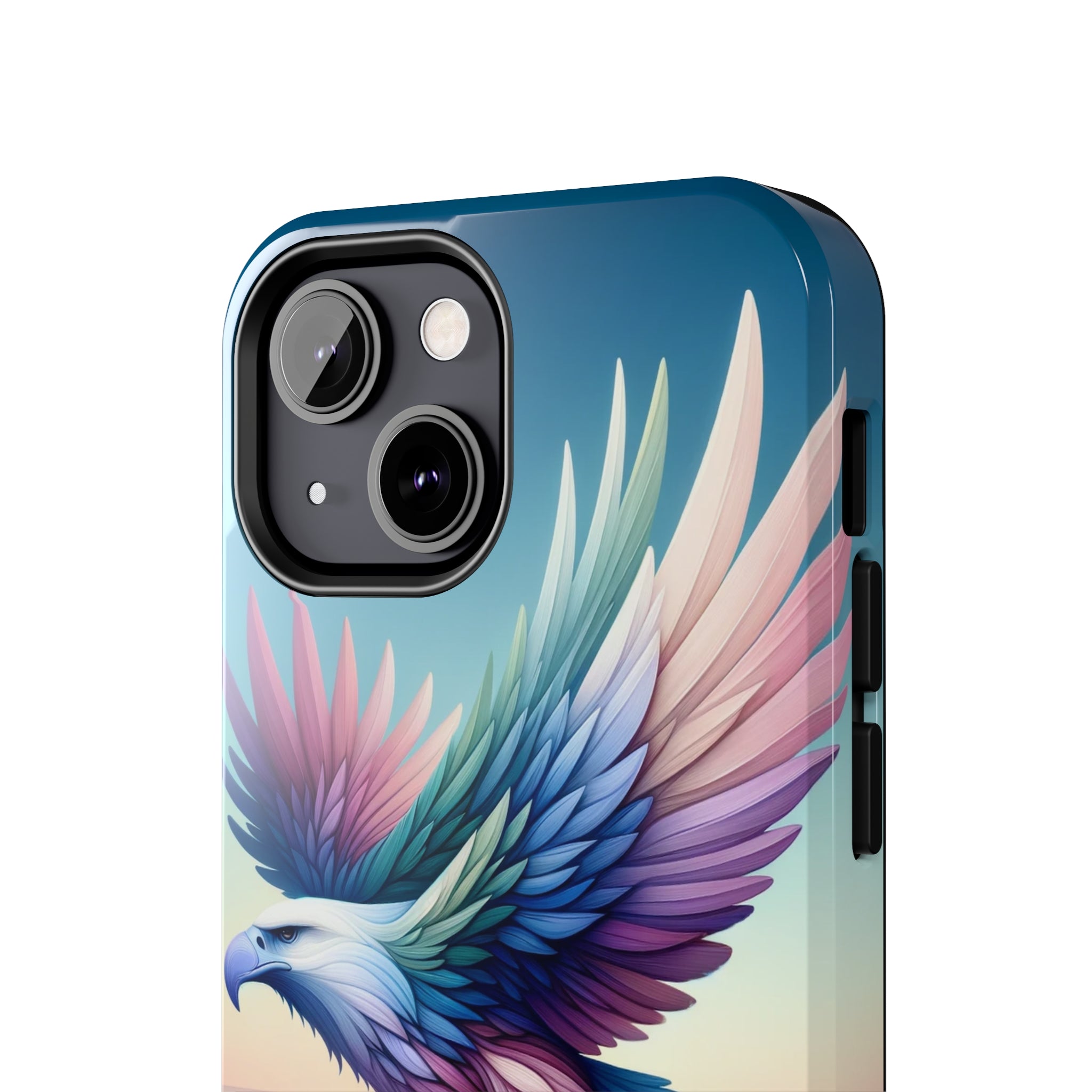 Eagle with colourful feathers - Tough Phone Case