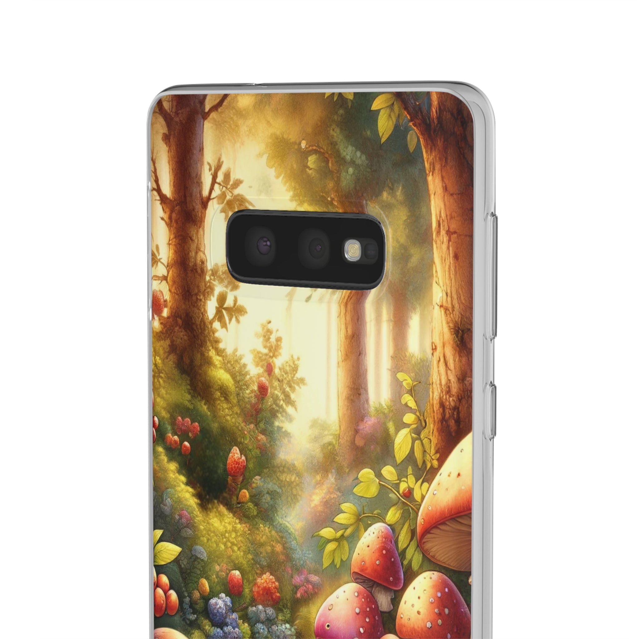 Gnome and mushrooms - Flexi Case (Samsung only)