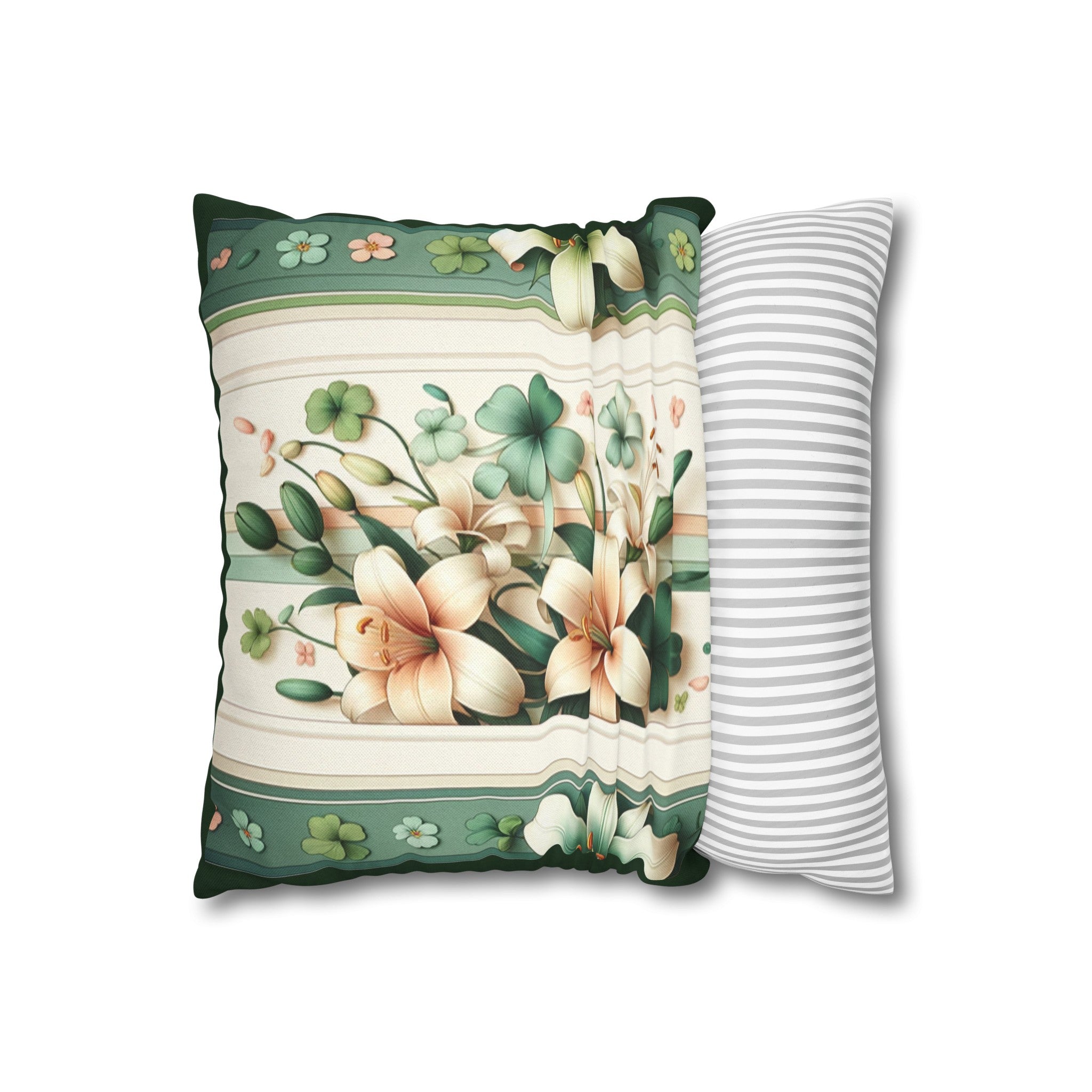 Lilies 2 - Polyester Square Pillowcase