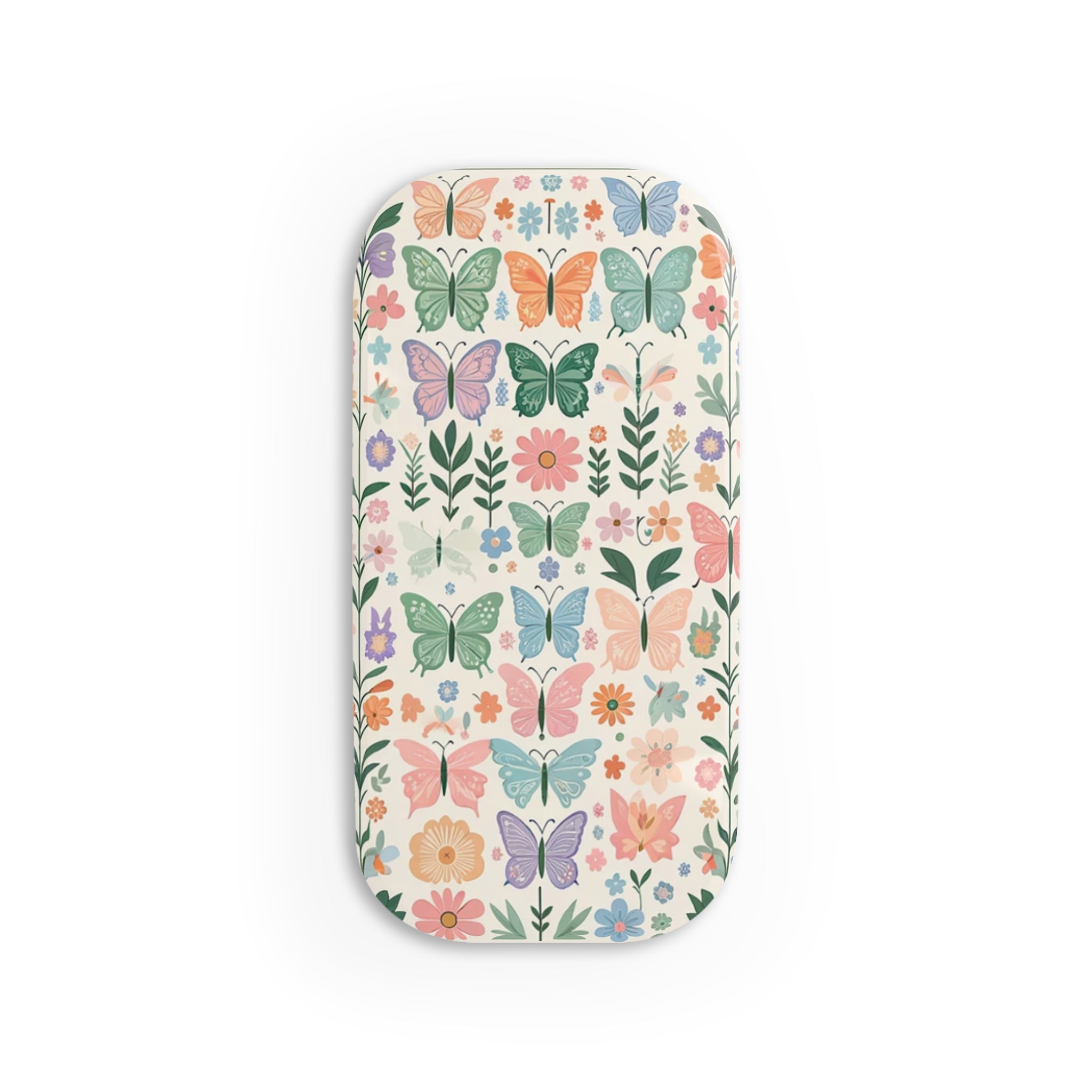 Butterflies and flowers - Phone Click-On Grip