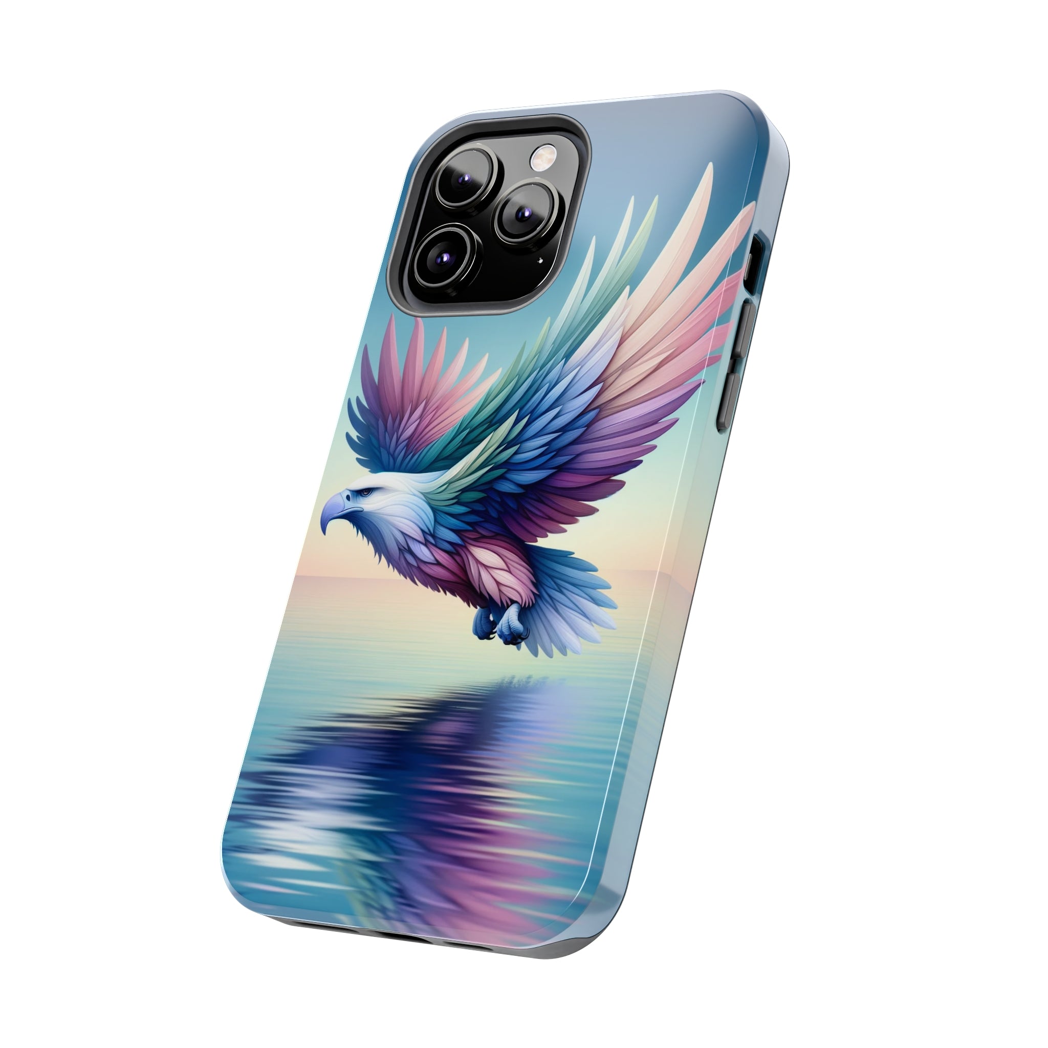 Eagle with colourful feathers - Tough Phone Case