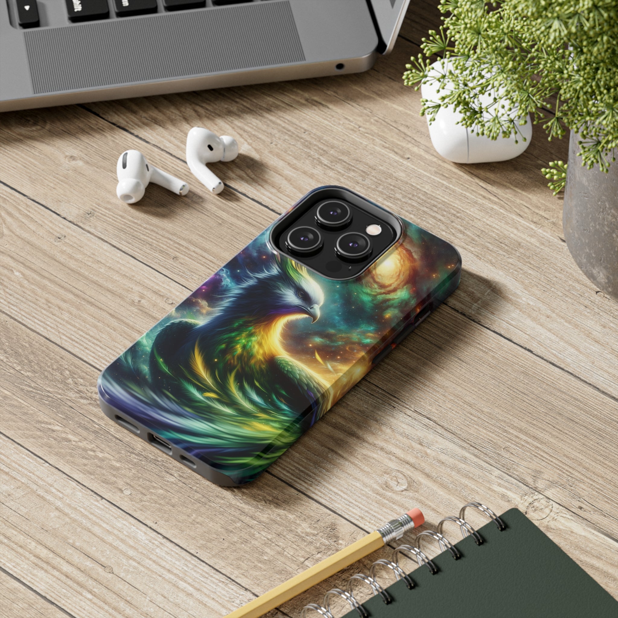 Green Phoenix - Tough Phone Case