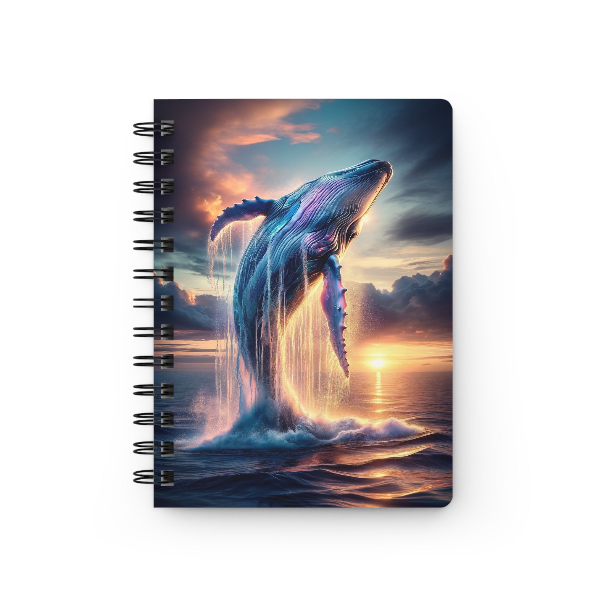 Whale - Spiral Notebook