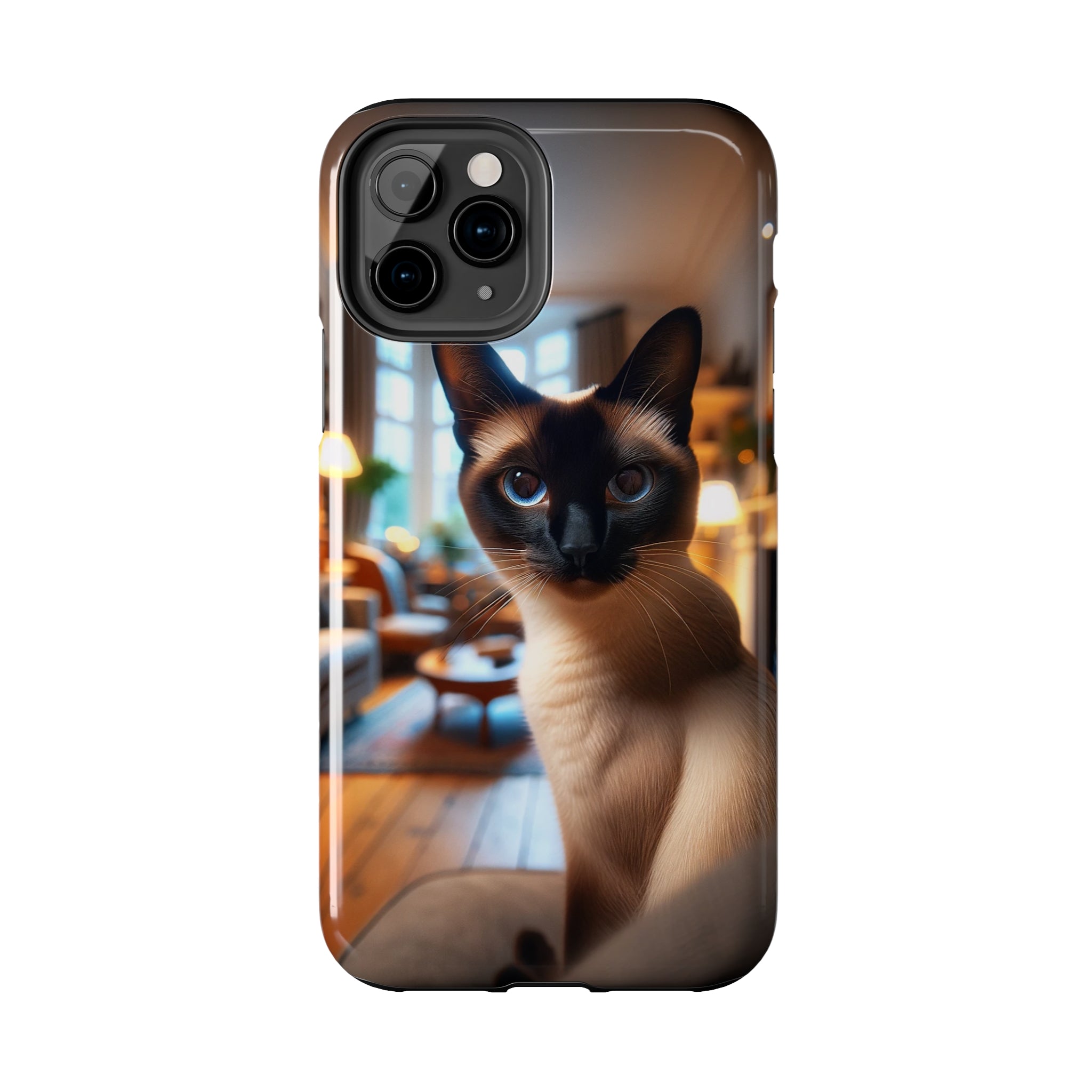 Curious cat - Tough Phone Case