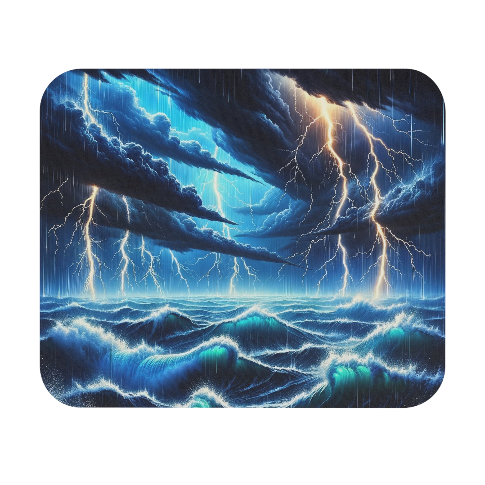 Storm at sea - Mouse Pad (Rectangle)