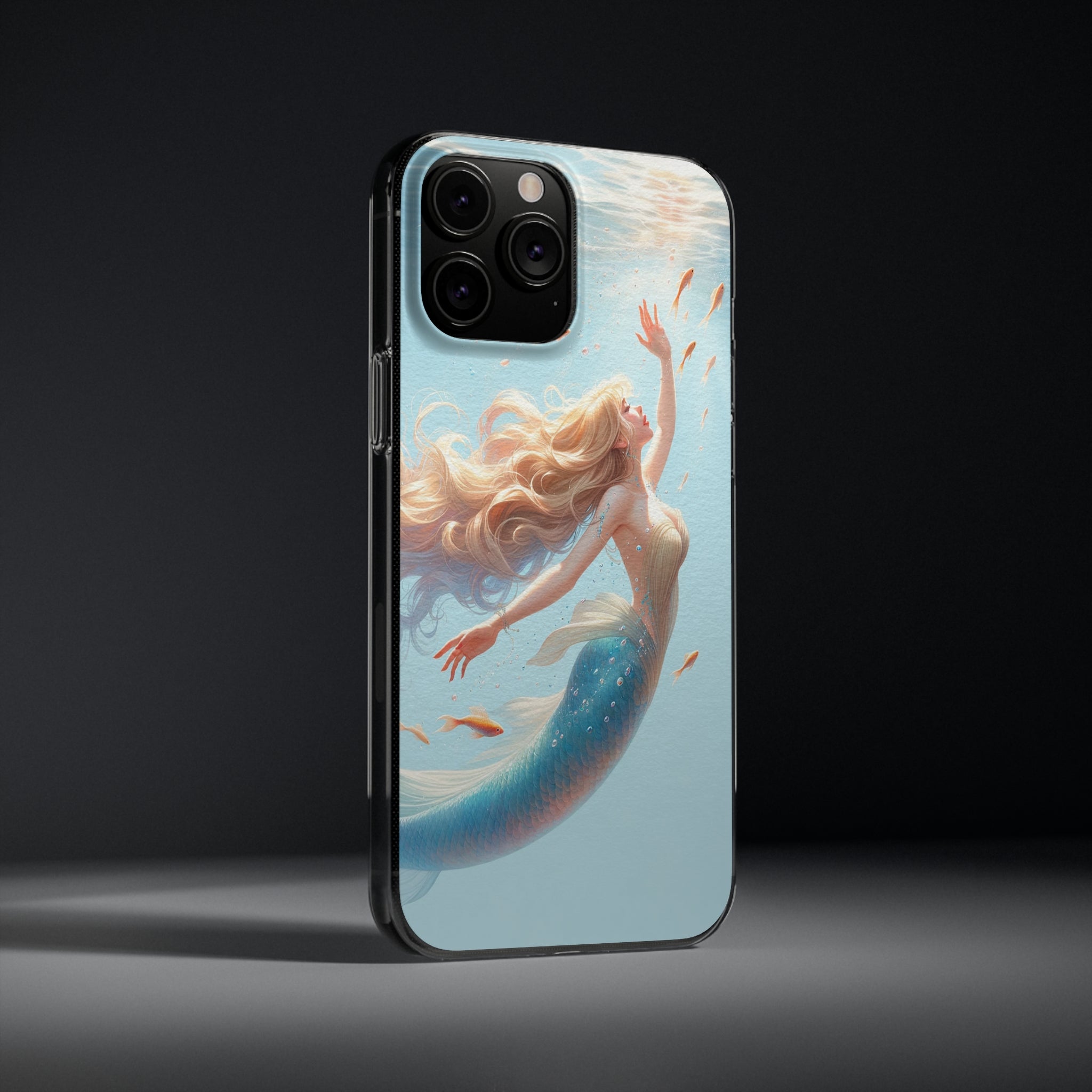 Blond Mermaid - Soft Phone Case