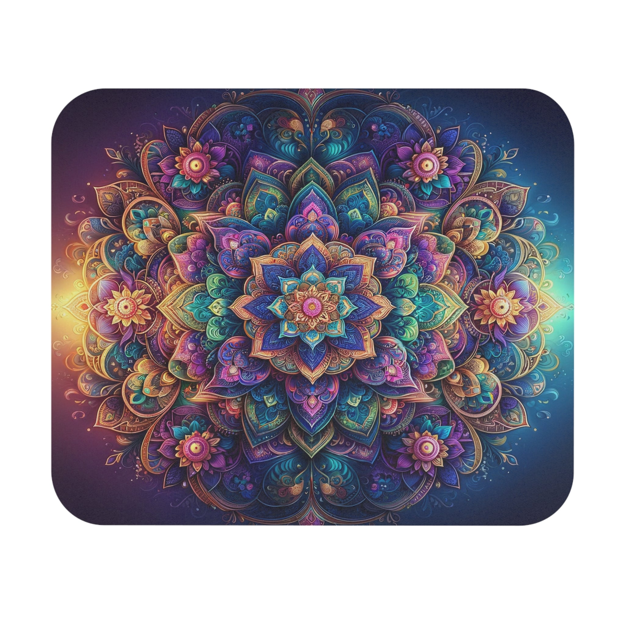 Purple Mandala - Mouse Pad (Rectangle)