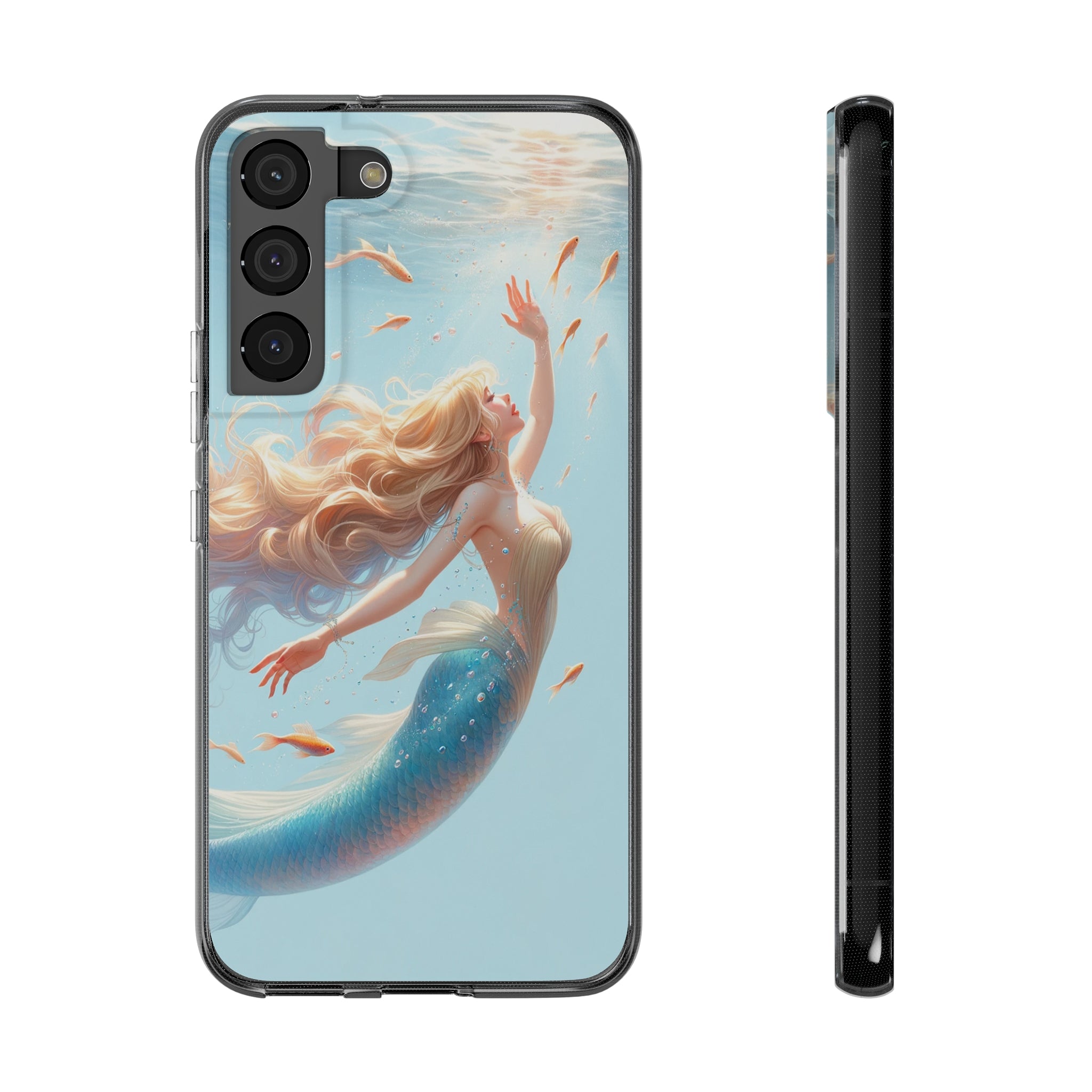 Blond Mermaid - Soft Phone Case