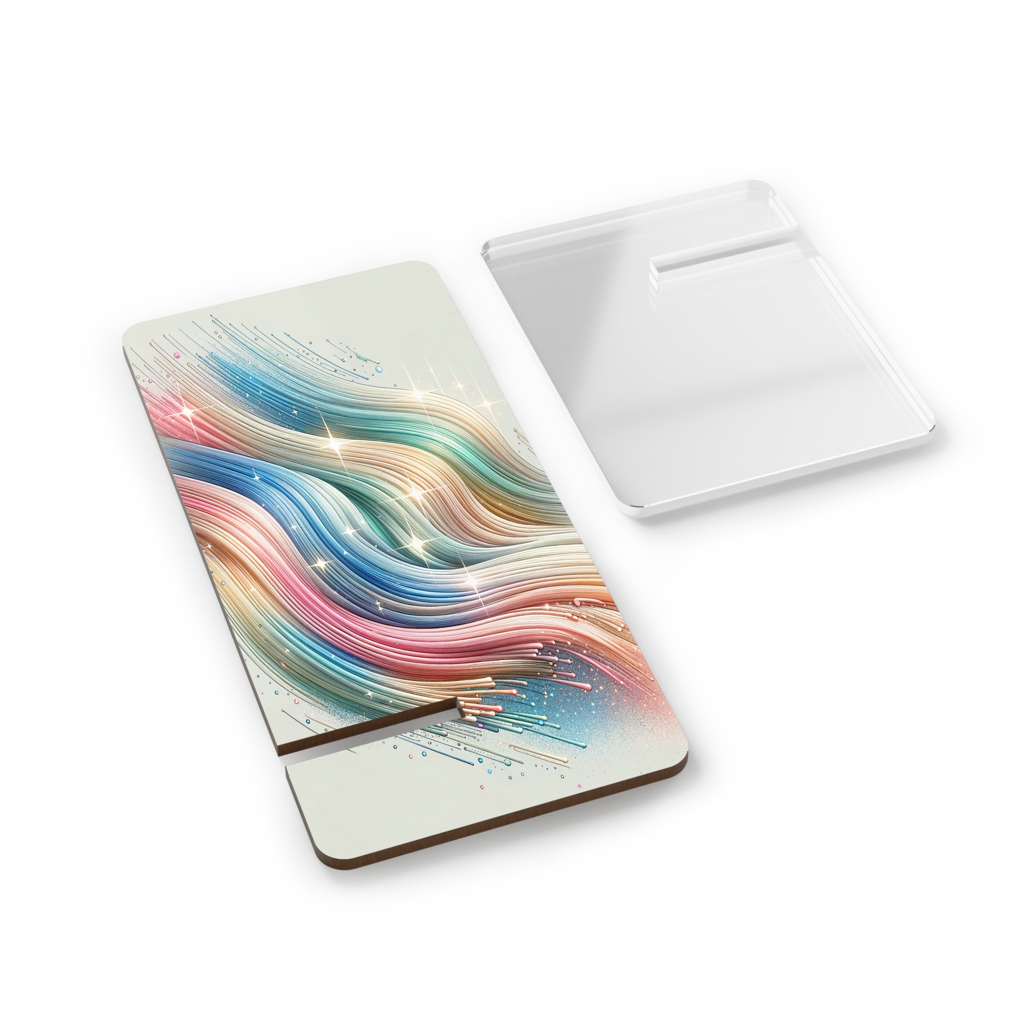 Pastel, diagonal strokes - Smartphone Stand