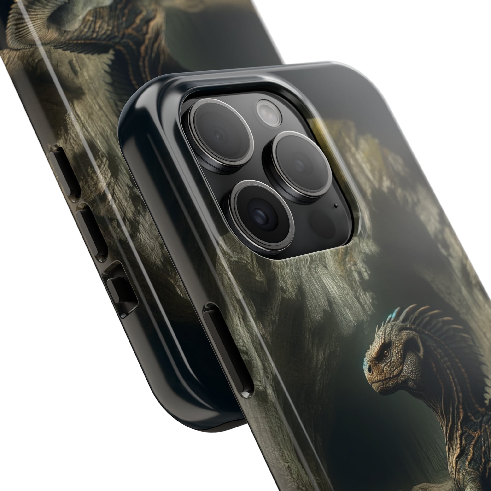 Basilisk in a cave - Tough Phone Case