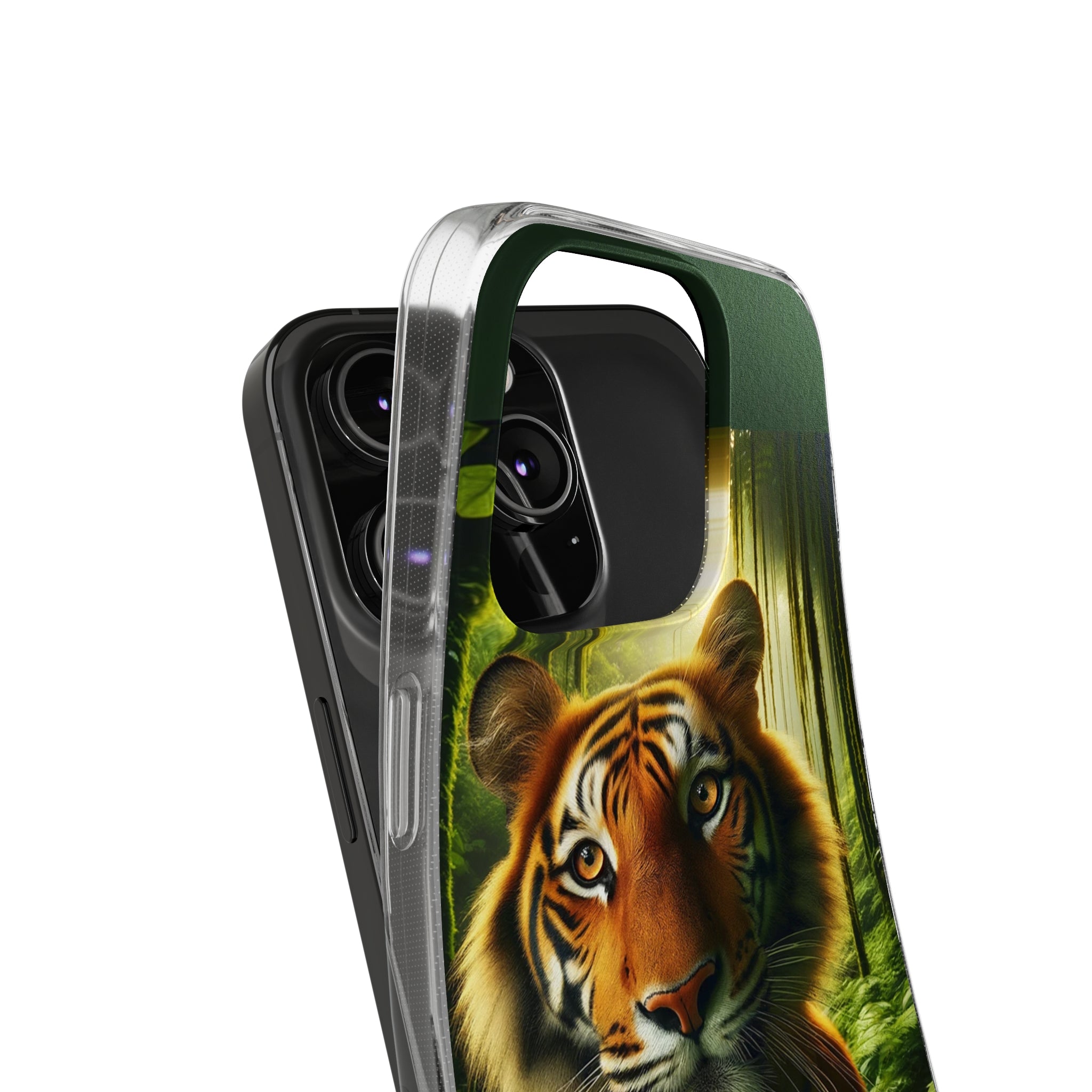 Curious Tiger - Soft Phone Cases