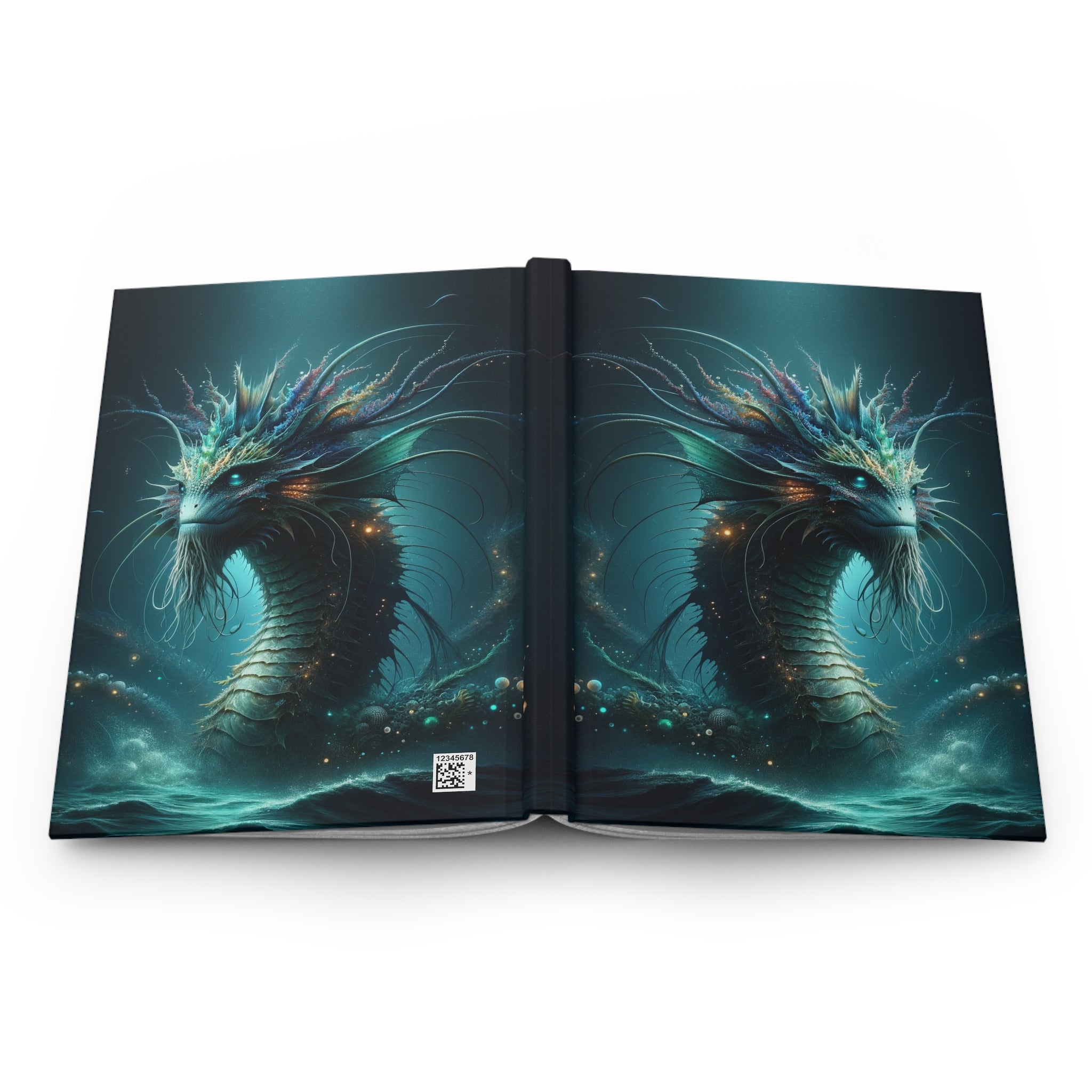 Sea monster - Hardcover Notebook