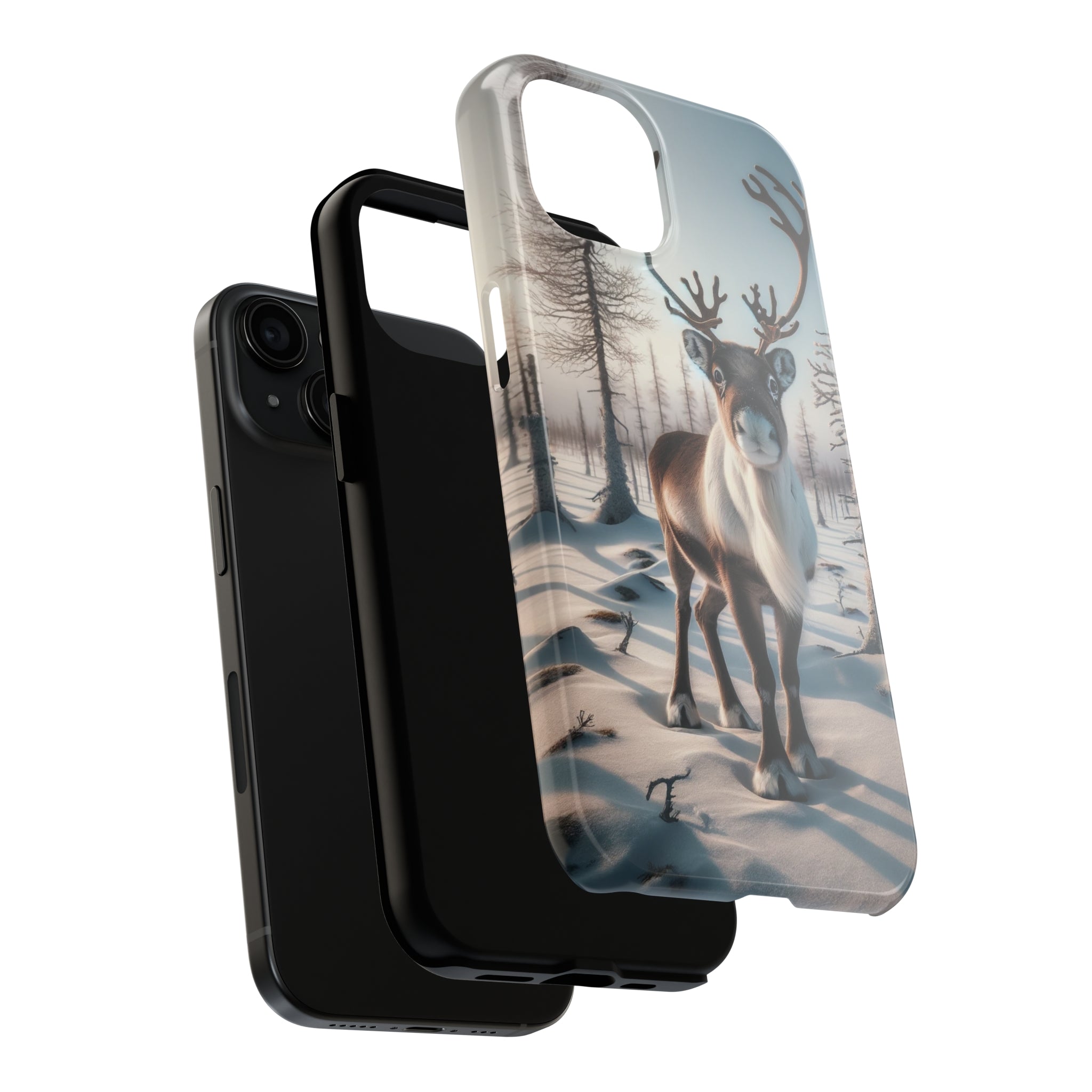 Curious reindeer - Tough Phone Case