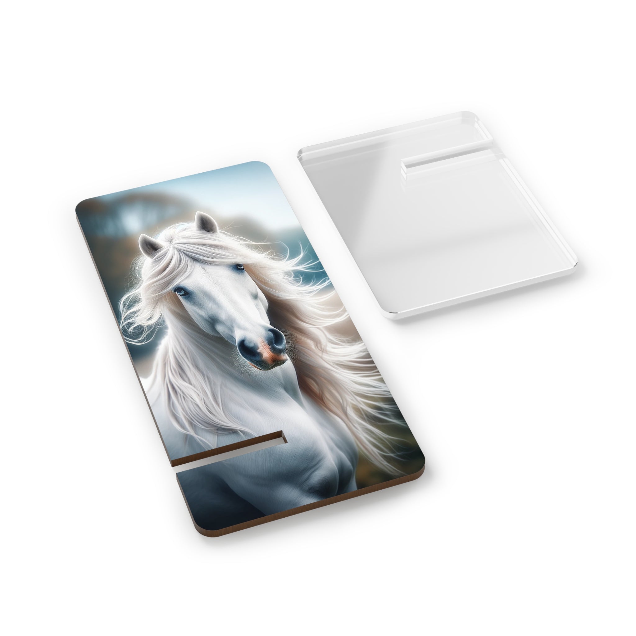 White horse - Smartphone Stand