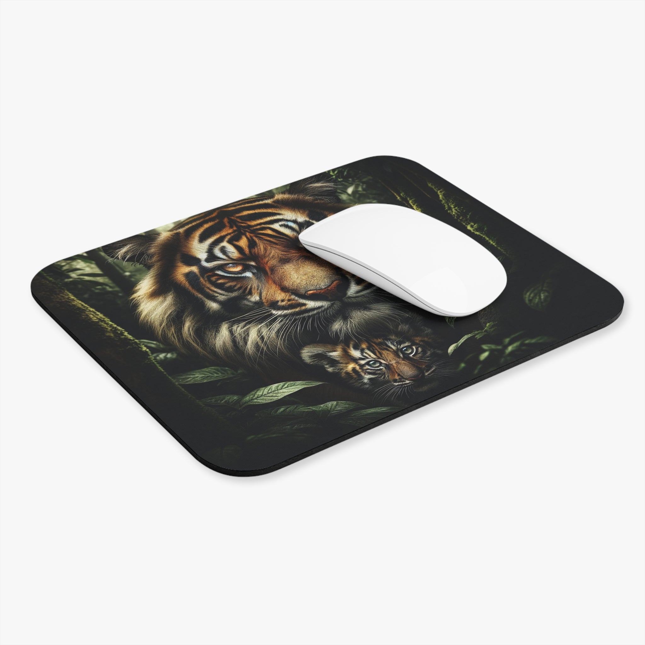 Tigers in the jungle - Mouse Pad (Rectangle)