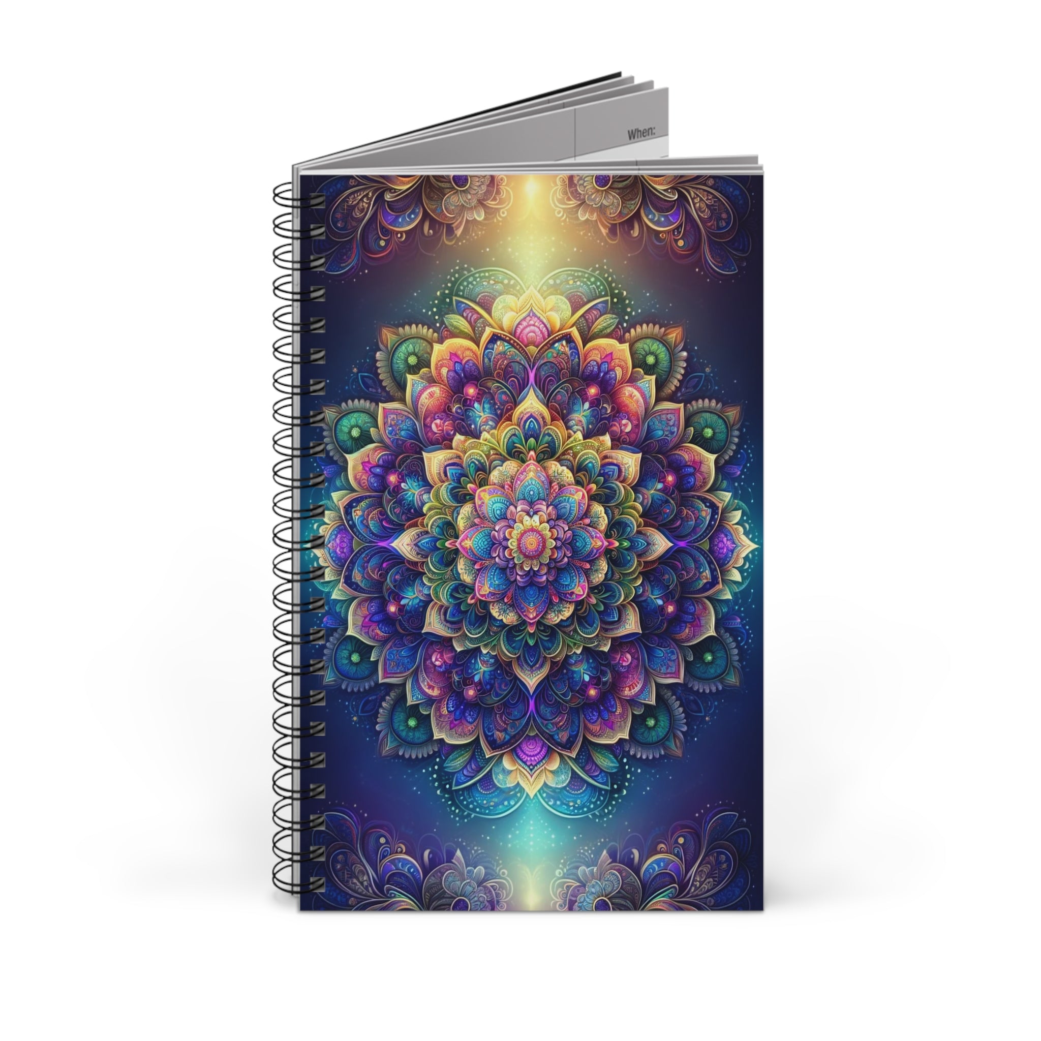 Purple Mandala - Spiral Journal (EU)