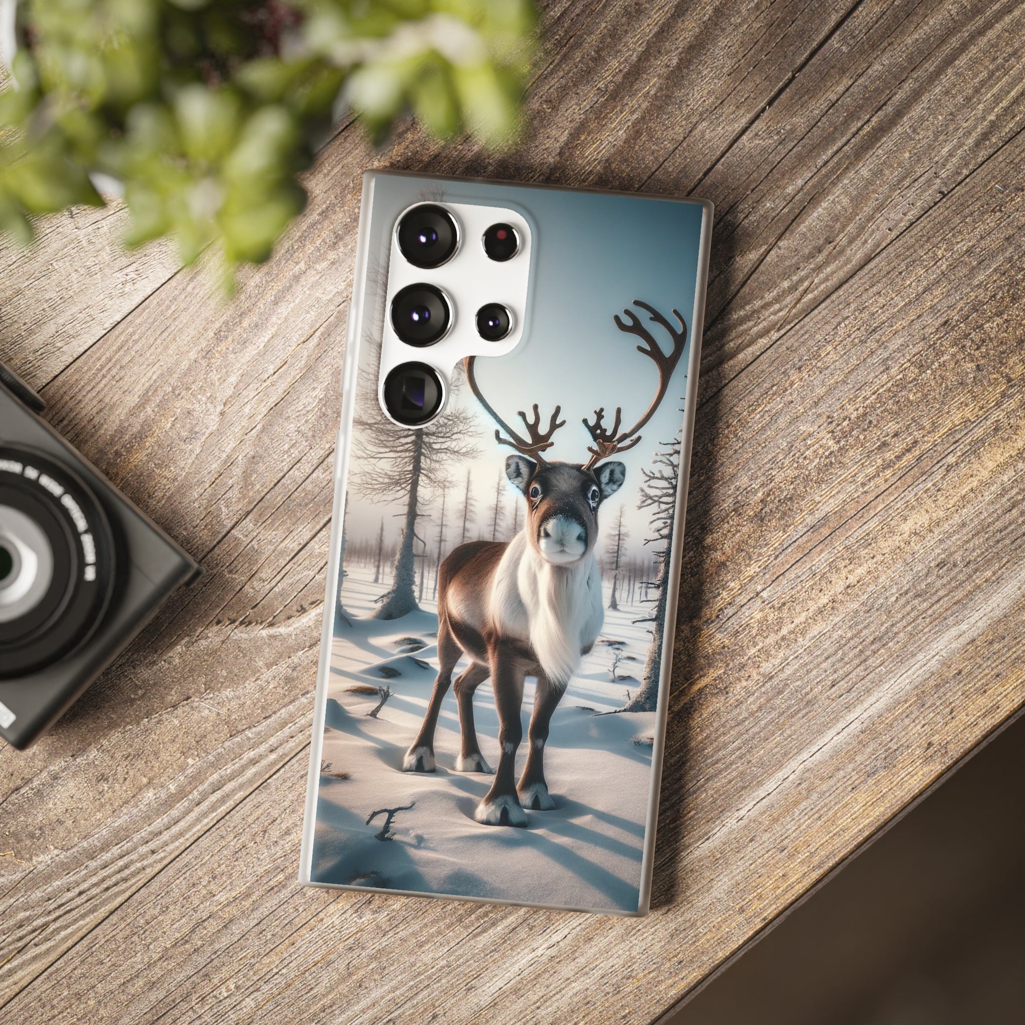 Curious Reindeer - Flexi Case (Samsung only)