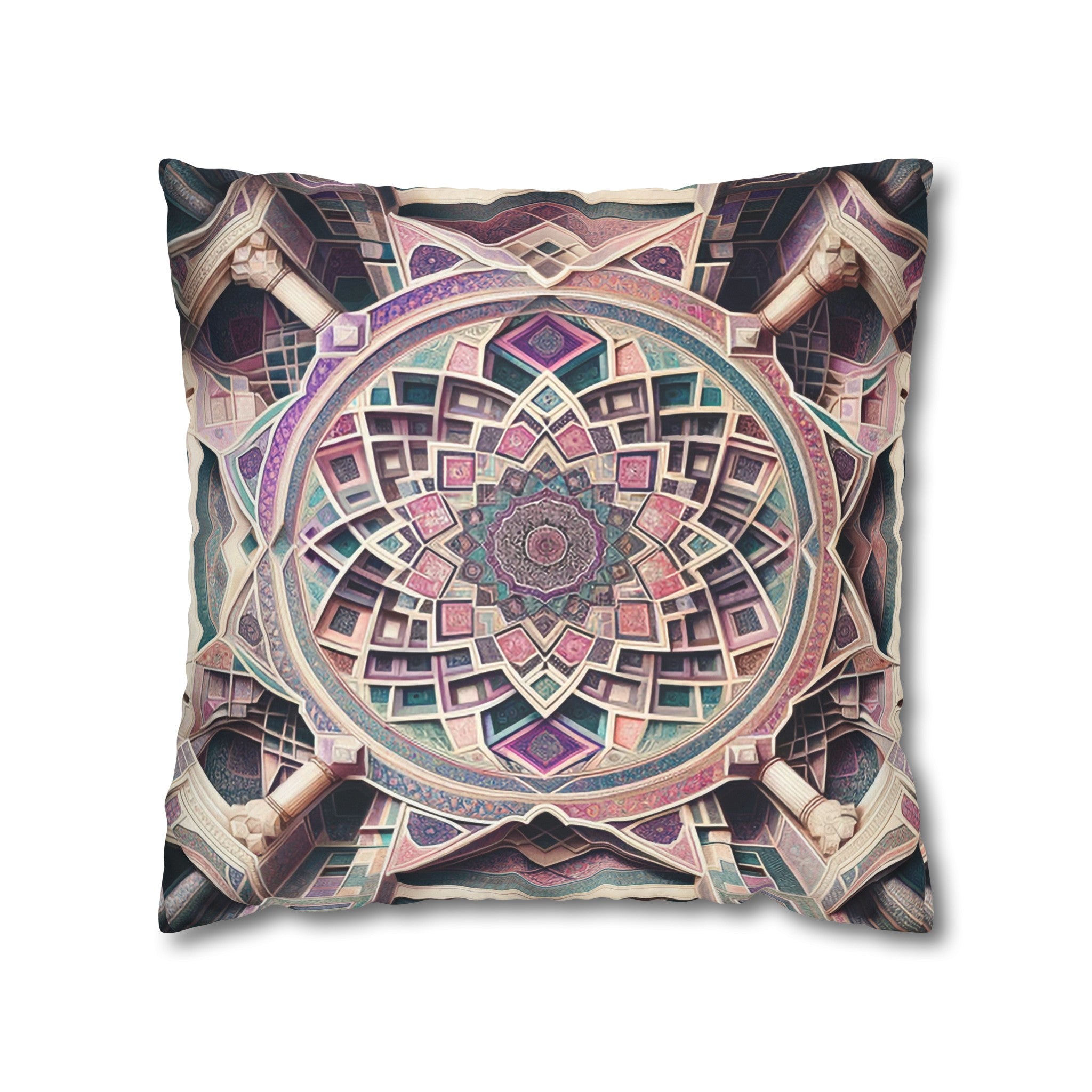 Persian Art (6) - Suede Square Pillowcase